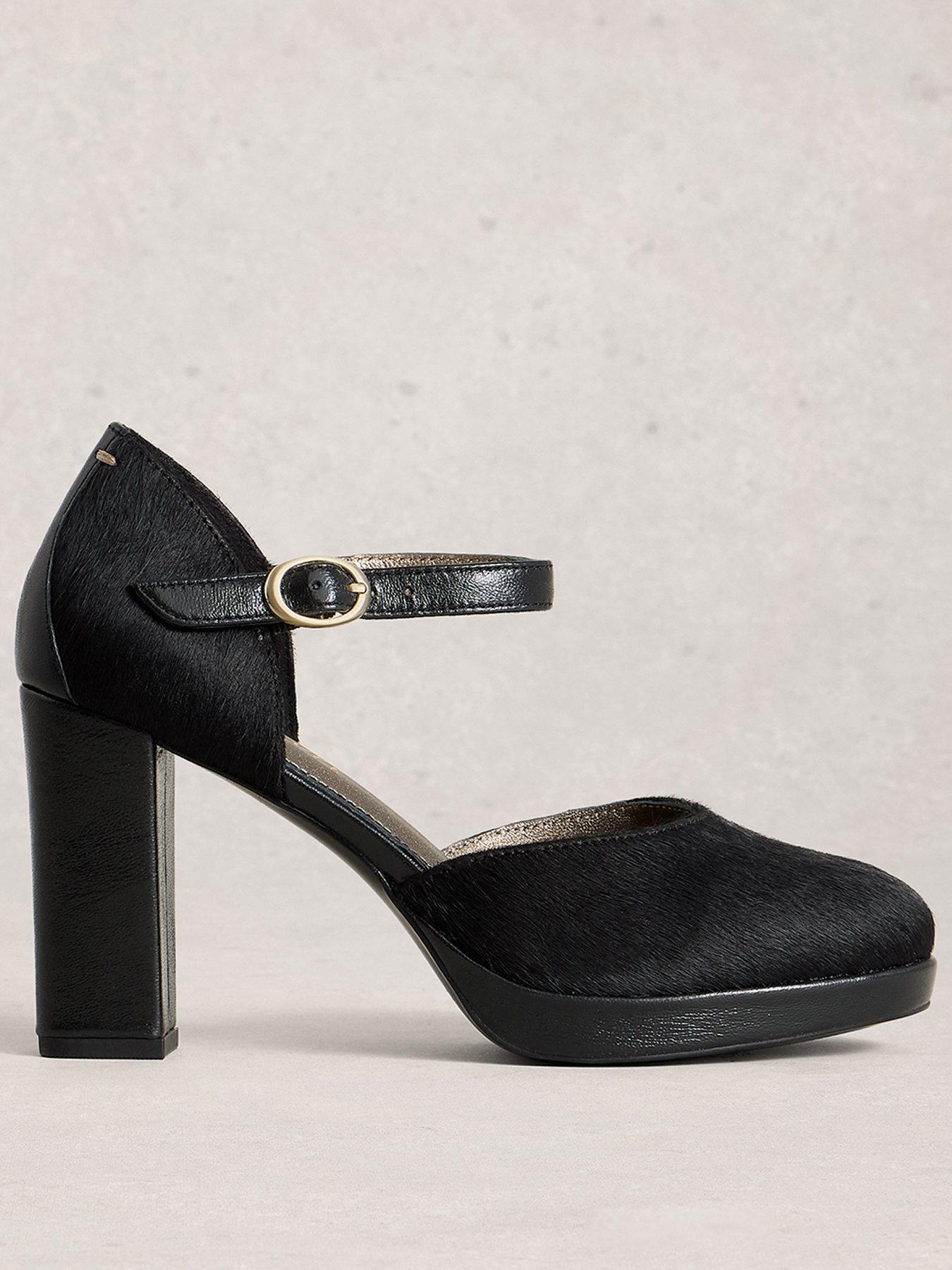 White Stuff Priscilla Platform Shoe - Black