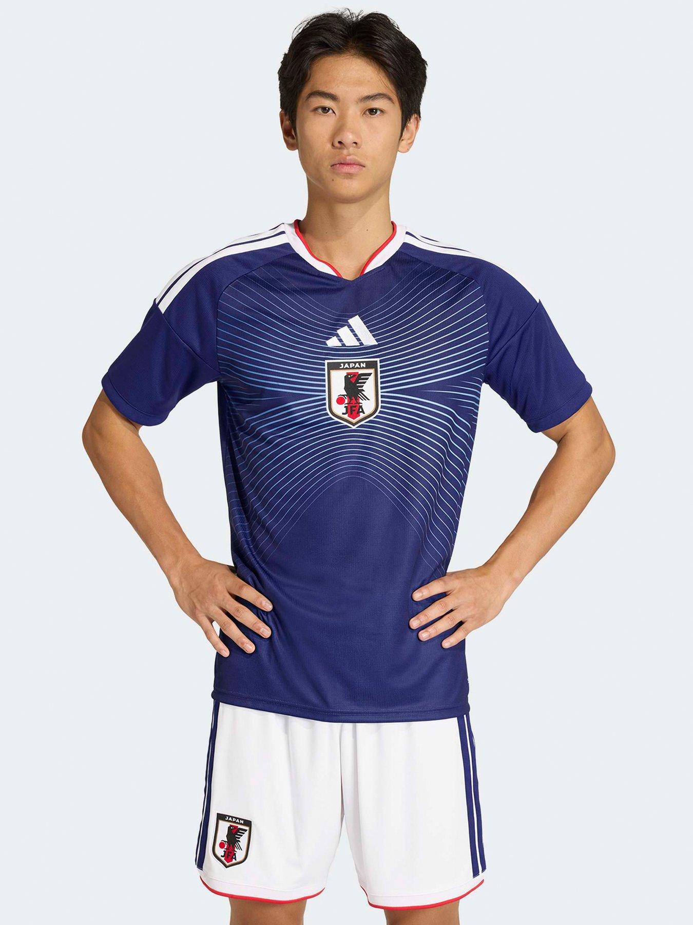 Image 1 of 6 of adidas Mens Japan Replica 26 Home Football Shirt - Blue