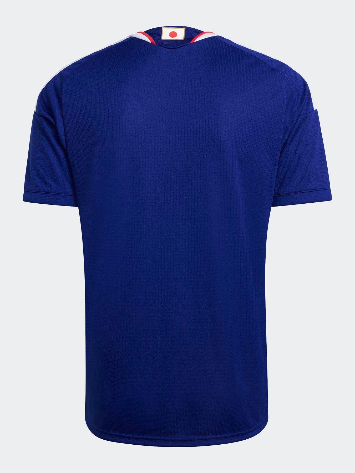 Image 2 of 6 of adidas Mens Japan Replica 26 Home Football Shirt - Blue