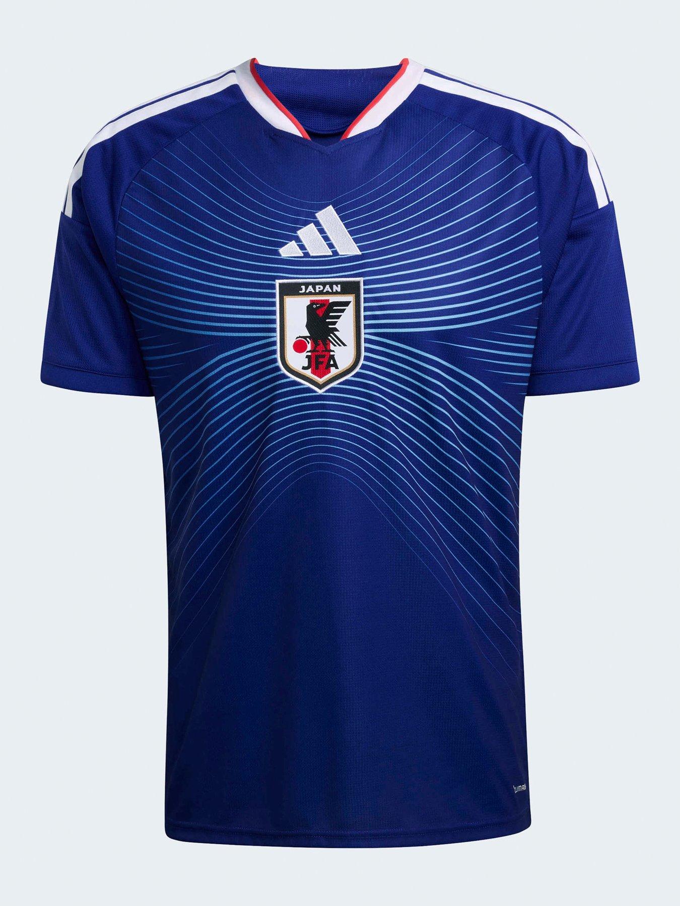 Image 3 of 6 of adidas Mens Japan Replica 26 Home Football Shirt - Blue