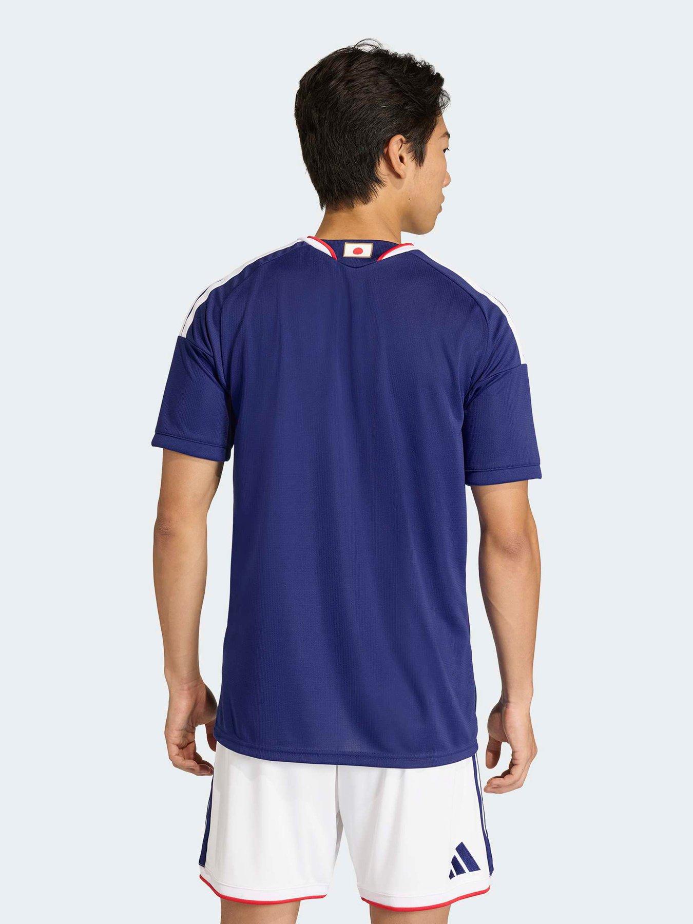 Image 4 of 6 of adidas Mens Japan Replica 26 Home Football Shirt - Blue