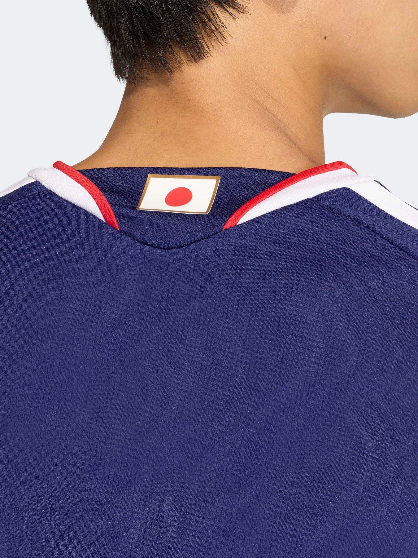 Image 6 of 6 of adidas Mens Japan Replica 26 Home Football Shirt - Blue