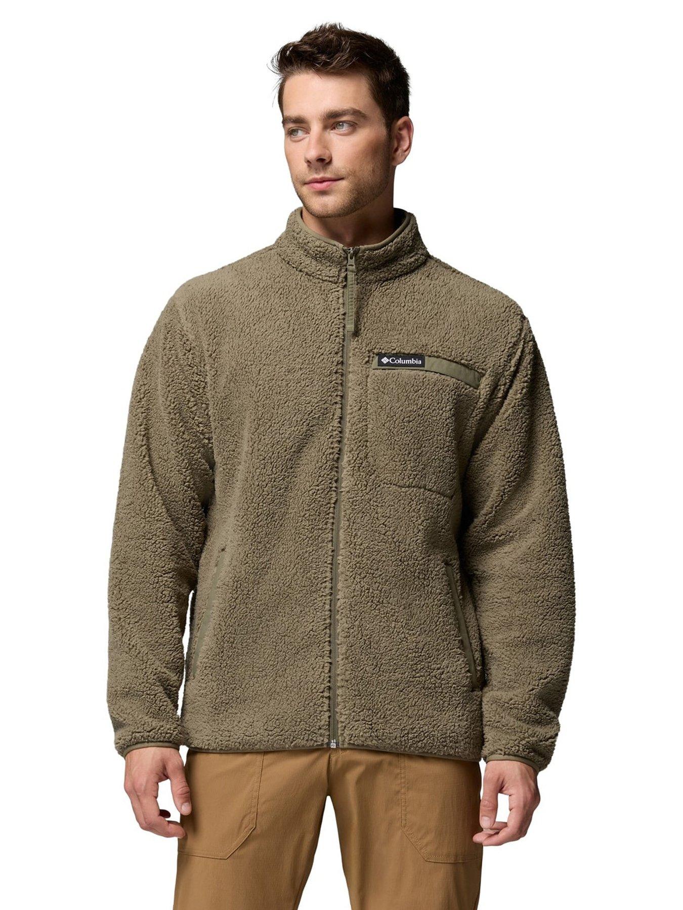 Columbia Mens Rugged Ridge High Pile Fleece - Beige
