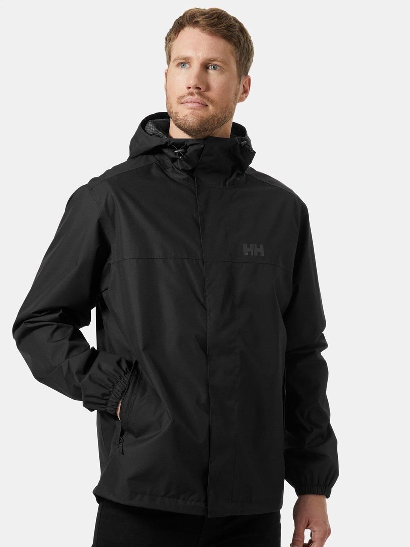 Helly Hansen Sport Men's Black Vancouver Rain Jacket In | : Large - Image 5