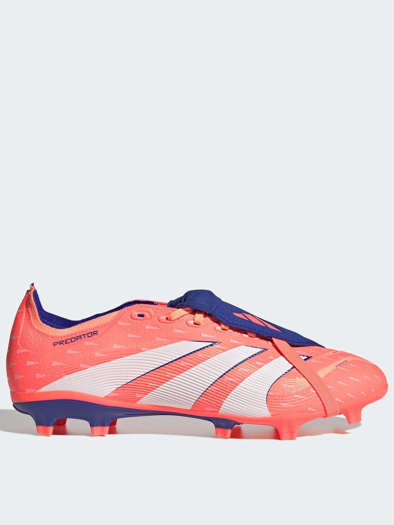 adidas Mens Predator League Ft Firm Ground Football Boot, Coral, Size 7, Men