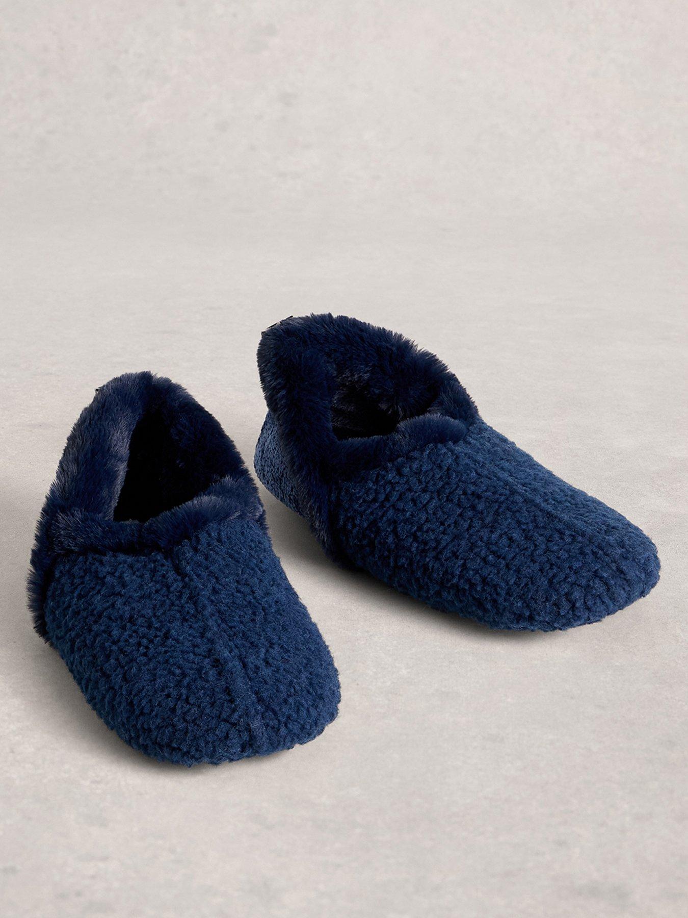 Image 2 of 4 of White Stuff Reya Closed Back Slipper - Blue