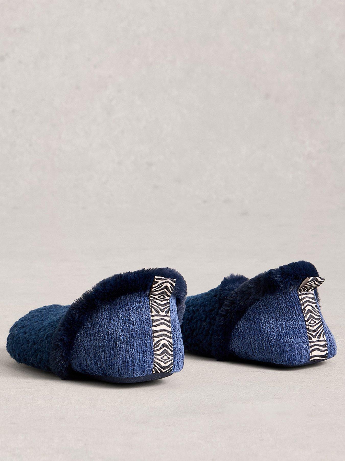 Image 3 of 4 of White Stuff Reya Closed Back Slipper - Blue