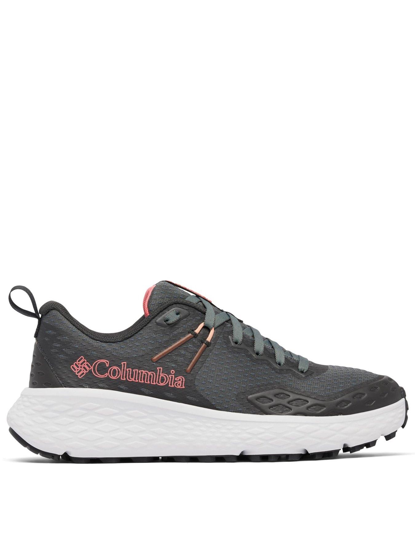 Columbia Womens Konos Waterproof Walking Shoes - Grey