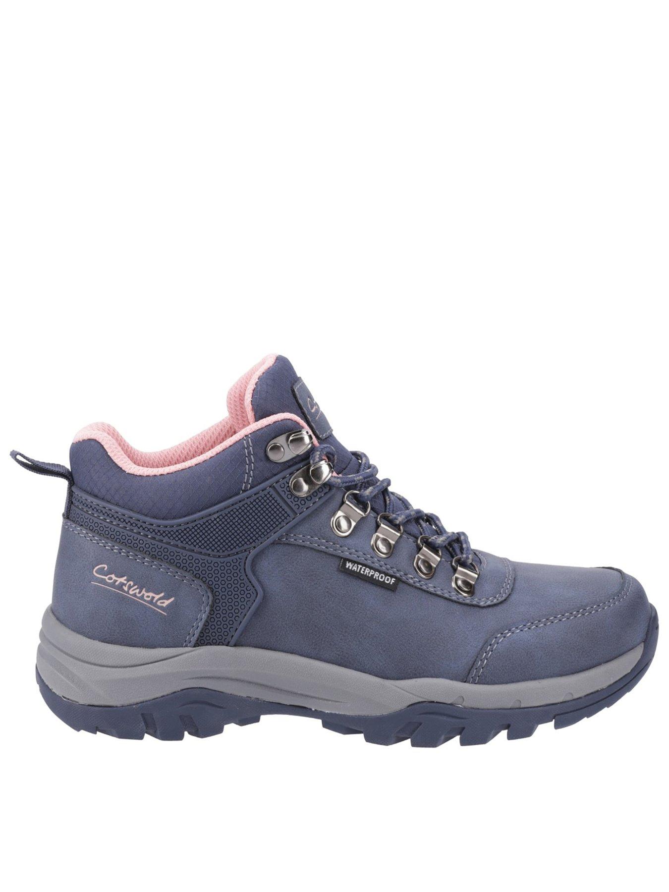 Cotswold Womens Overbury Walking Boots, Navy, Size 8, Women