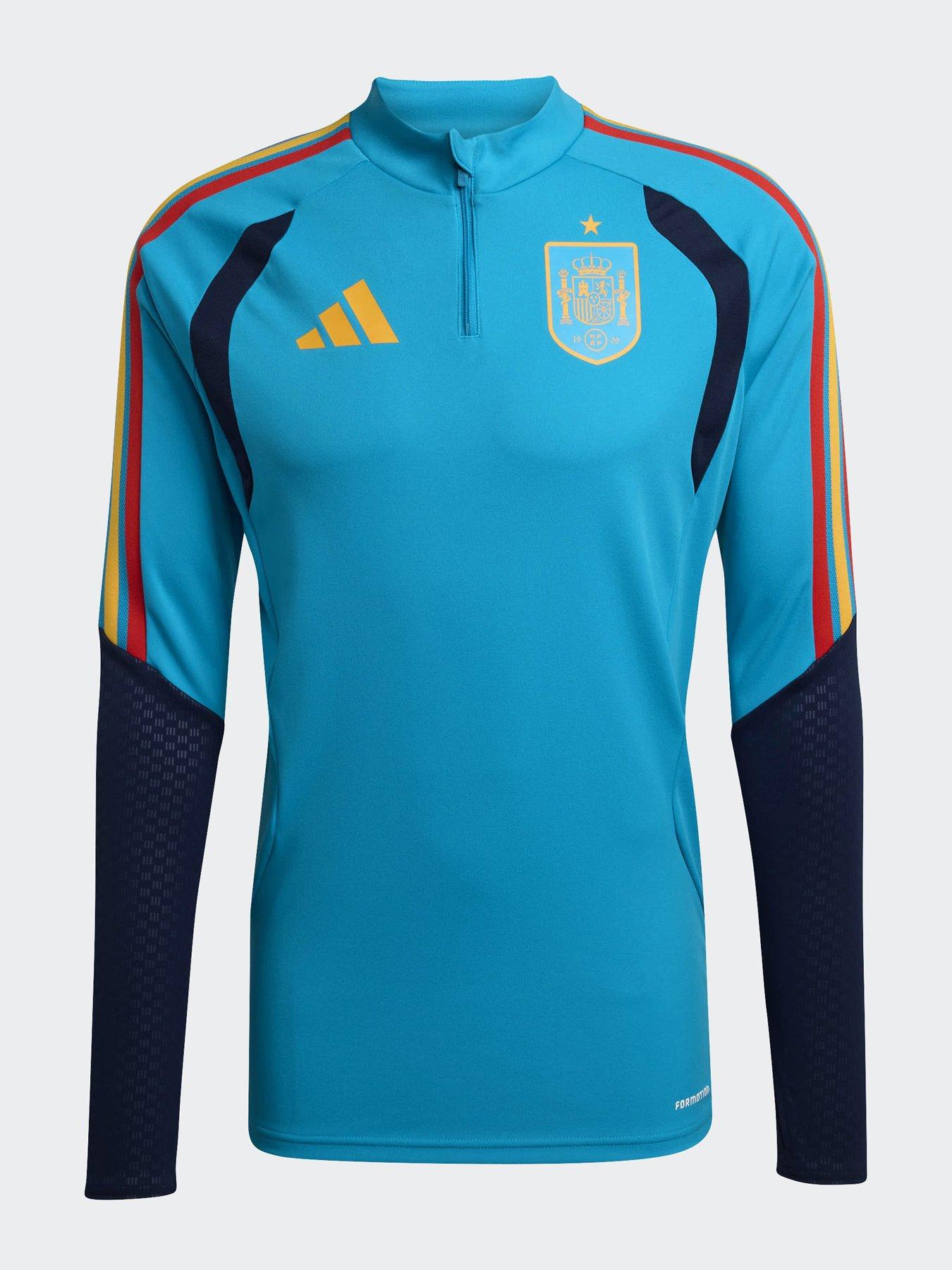 adidas Mens Spain 26 Tiro Training Track Top - Blue