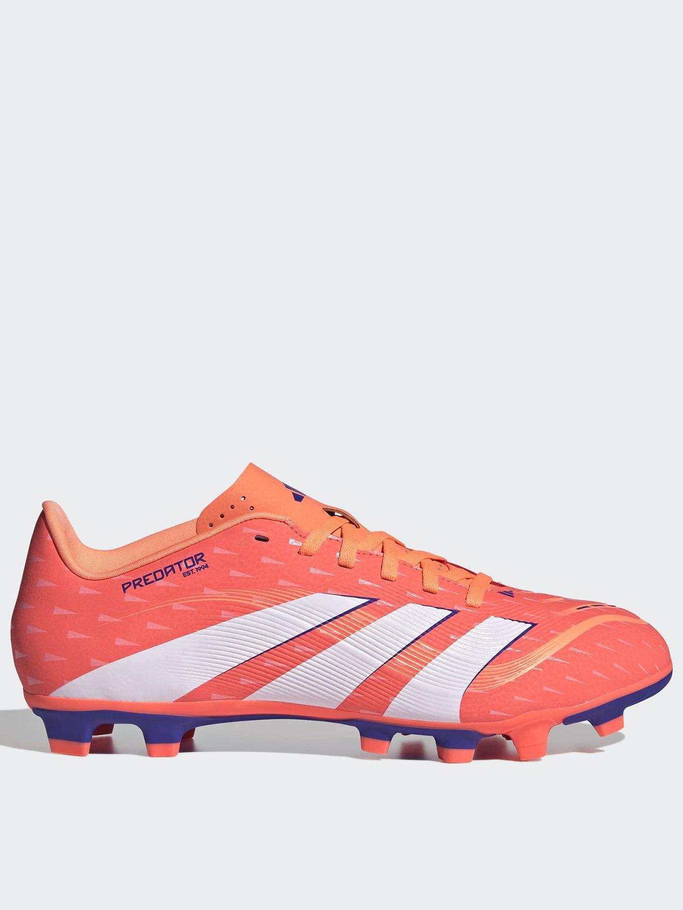 adidas Mens Predator Club Firm Ground Football Boot, Pink, Size 8.5