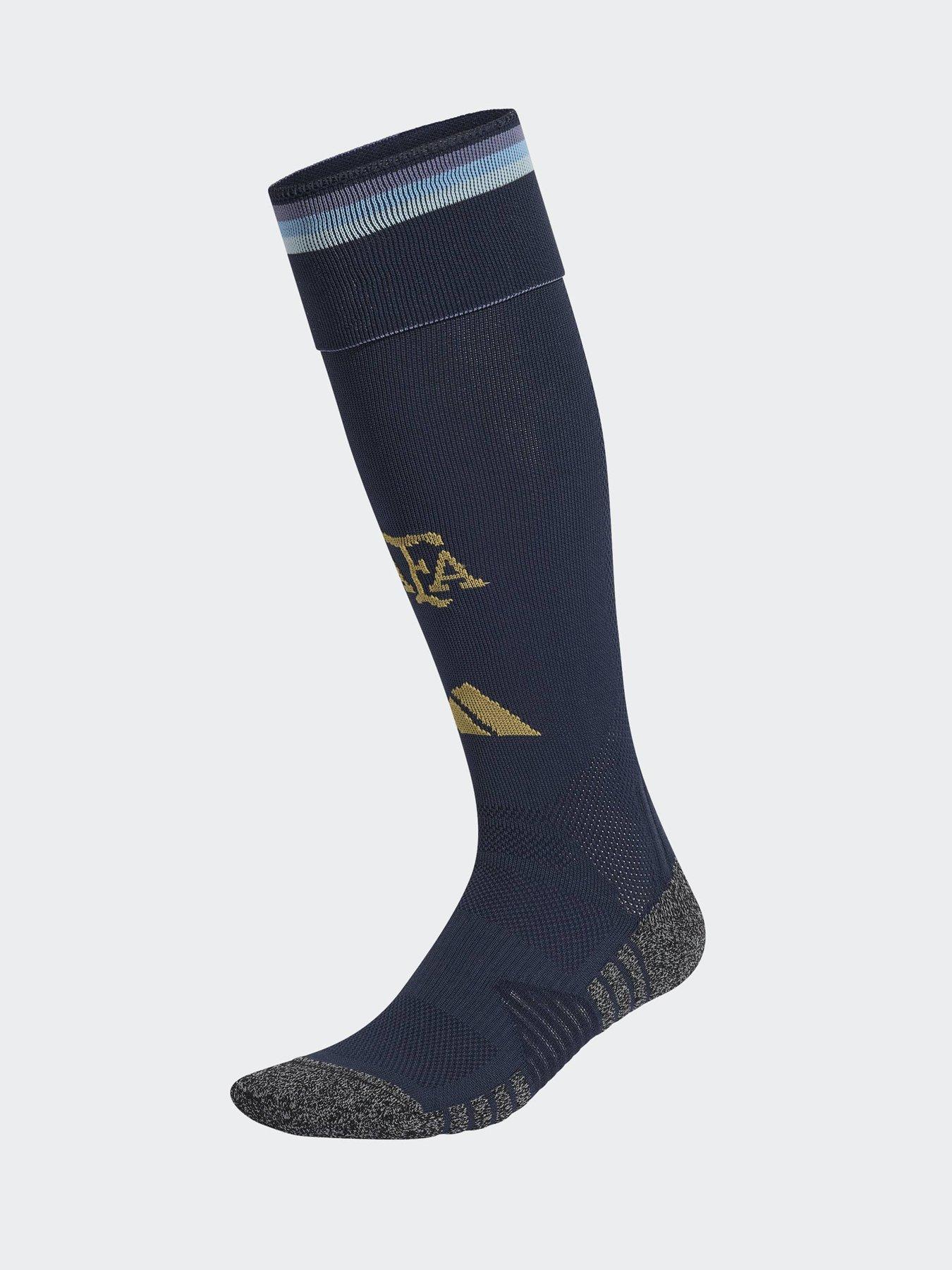 adidas Mens Argentina Home Football Socks, Ntnavy/Drfogo, Size 4.5-5.5, Men