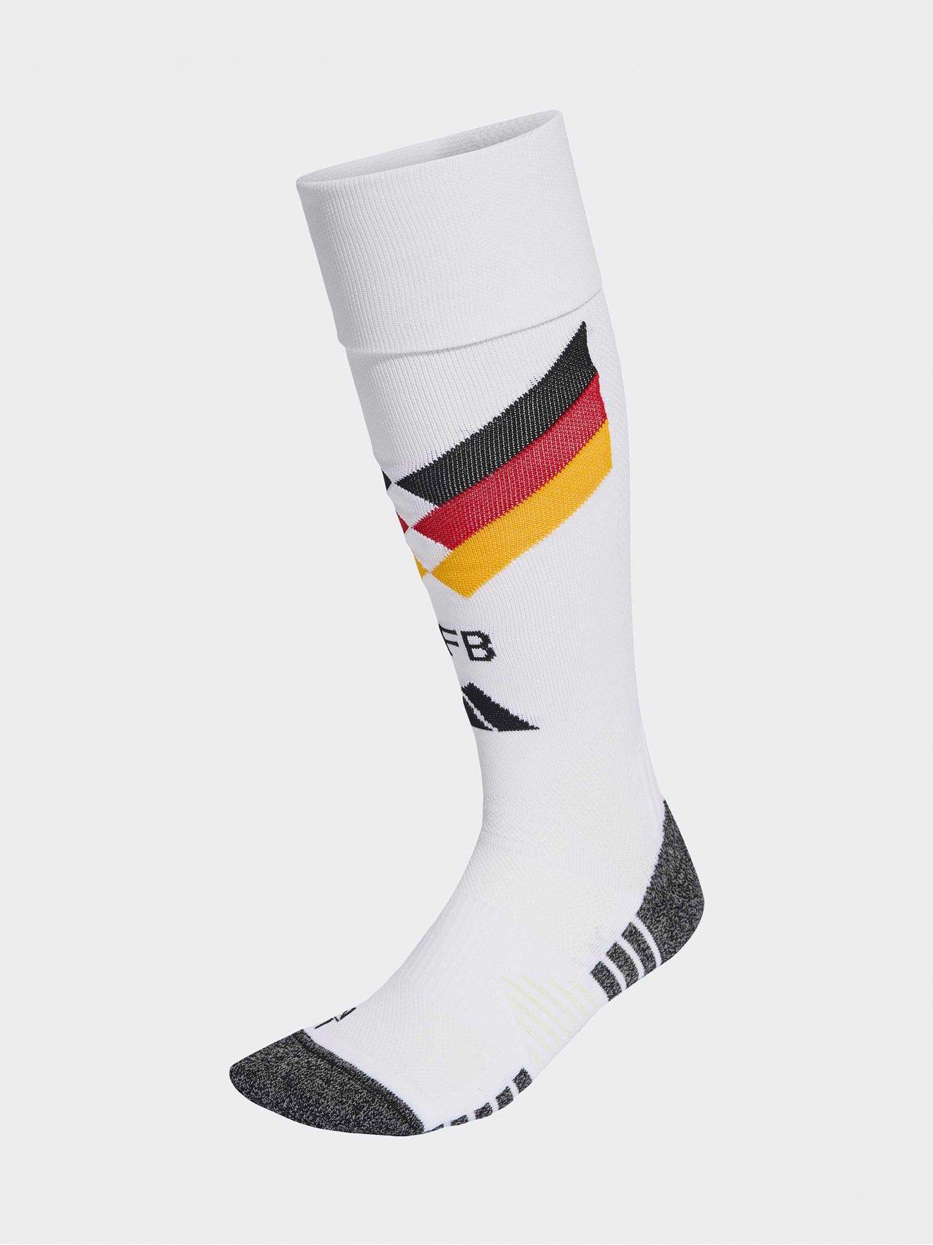 adidas Mens Germany Home Football Socks, White, Size 6.5-8, Men
