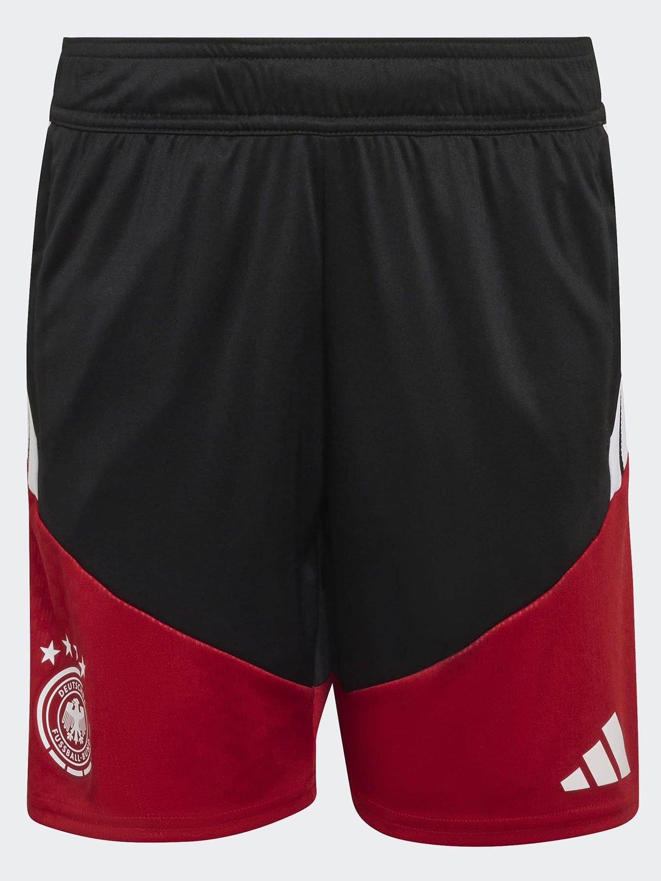 Adidas Junior Germany 26 Tiro Training Shorts - Black