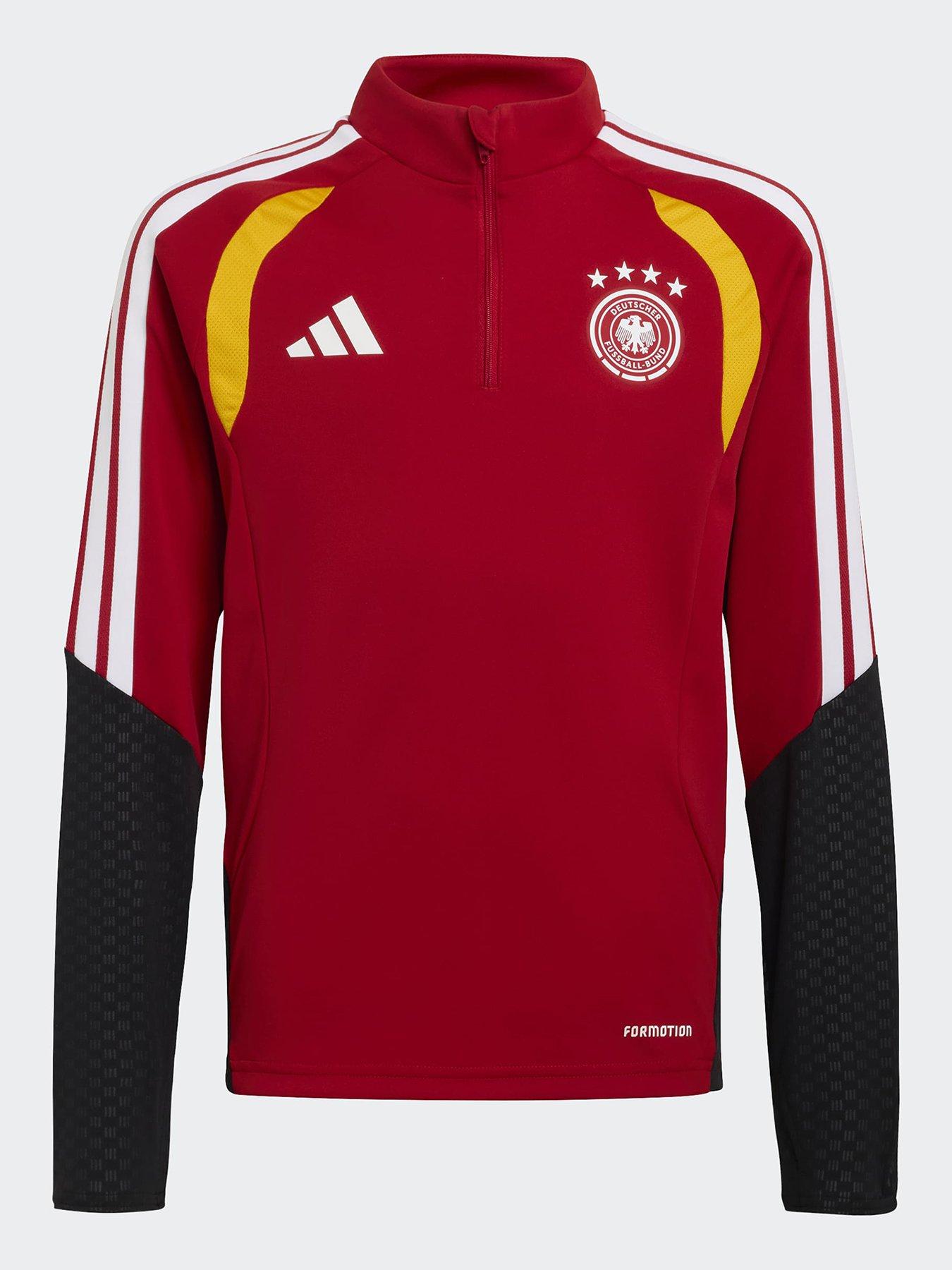 Image 1 of 1 of adidas Junior Germany 26 Tiro Training Top - Red