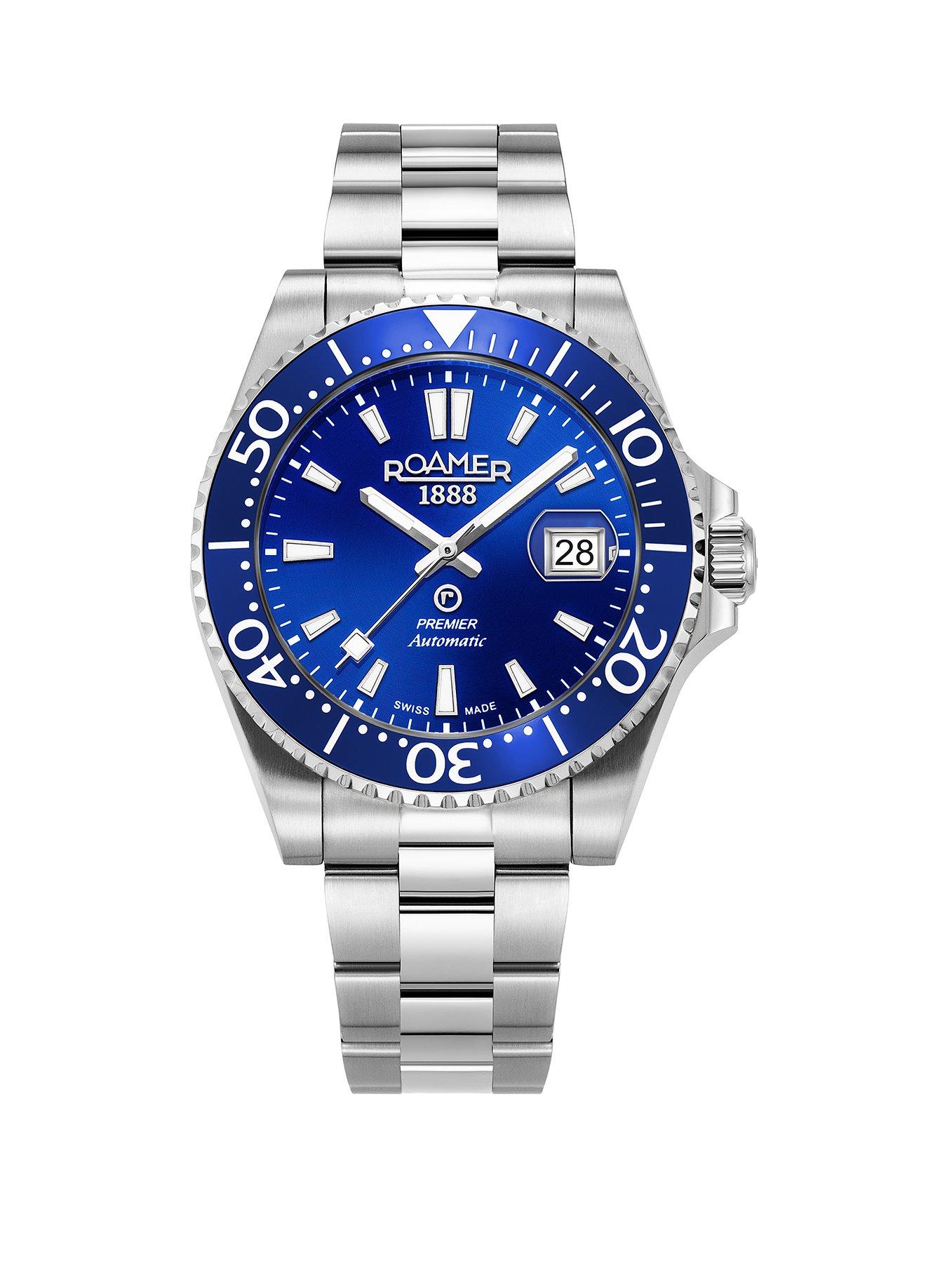 Image 1 of 4 of Roamer of Switzerland Roamer Premier Automatic Blue Dial Stainless Steel