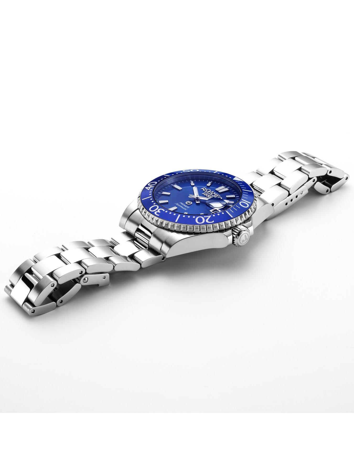 Image 3 of 4 of Roamer of Switzerland Roamer Premier Automatic Blue Dial Stainless Steel