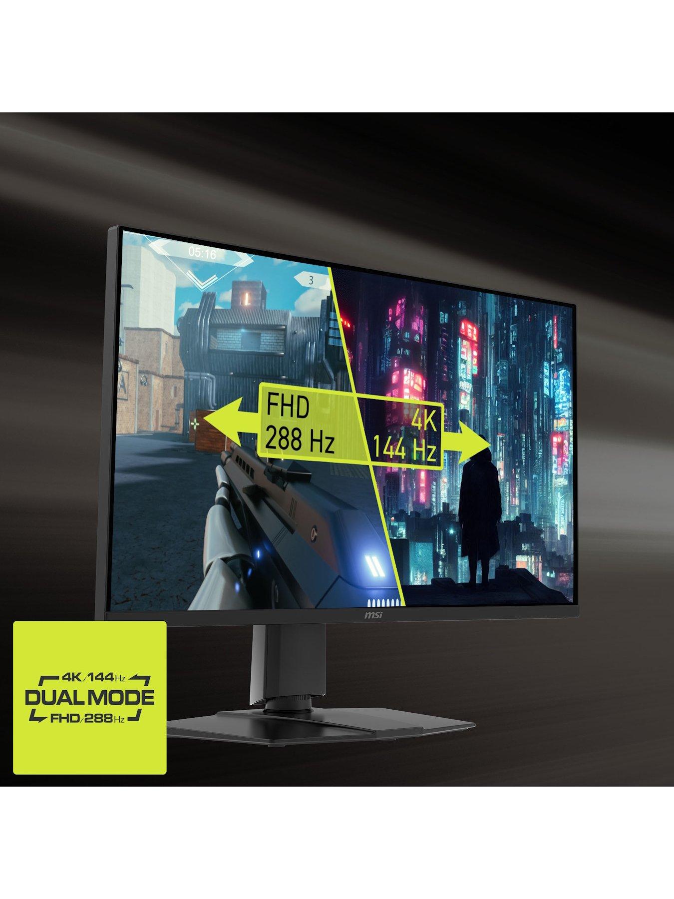 Image 4 of 7 of MSI MAG 275UPD E14 27-inch, 4K UHD, Dual Mode 144Hz 4K/288Hz FHD, IPS, Adaptive Sync Gaming Monitor