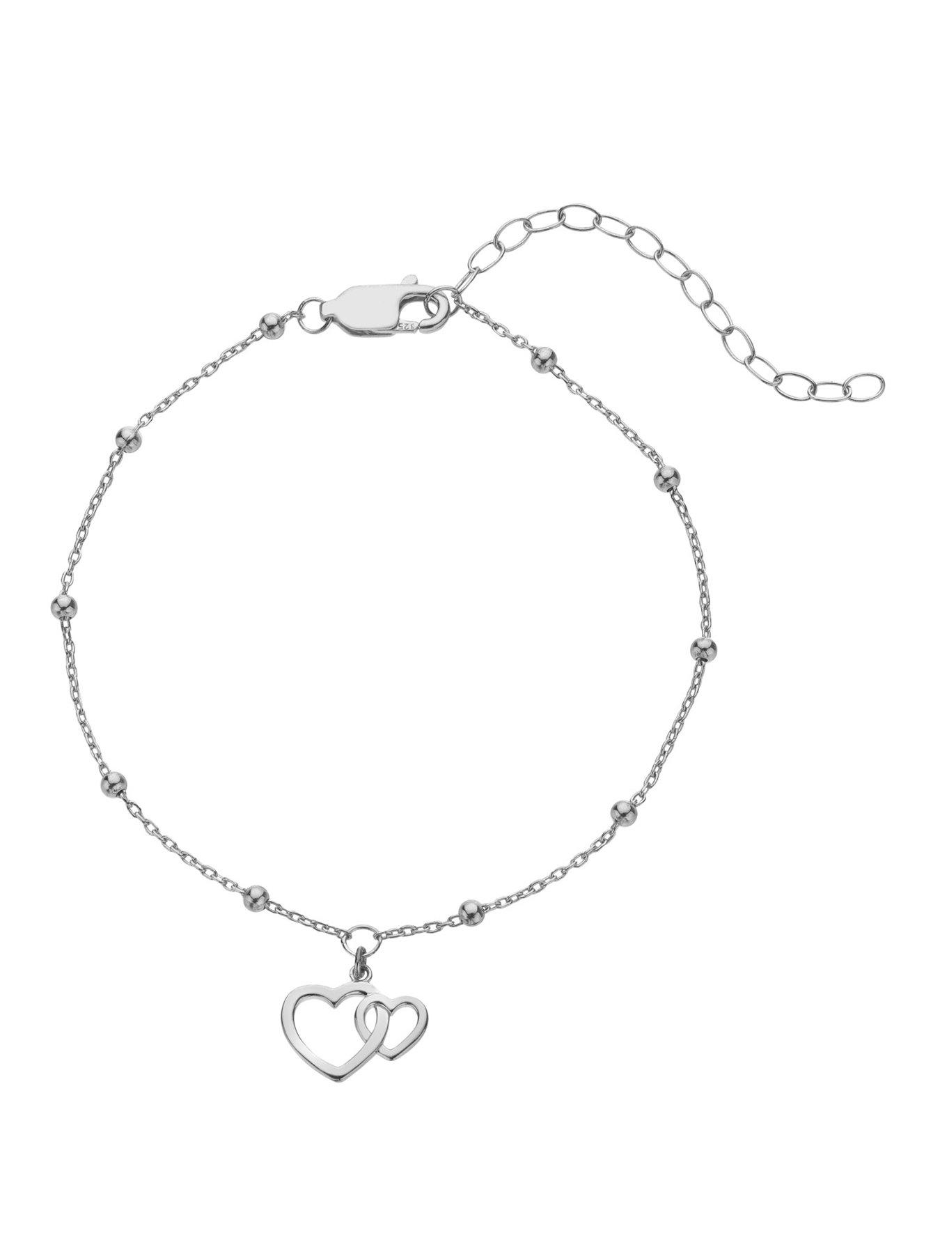 Silver Whisper Sister Bracelet