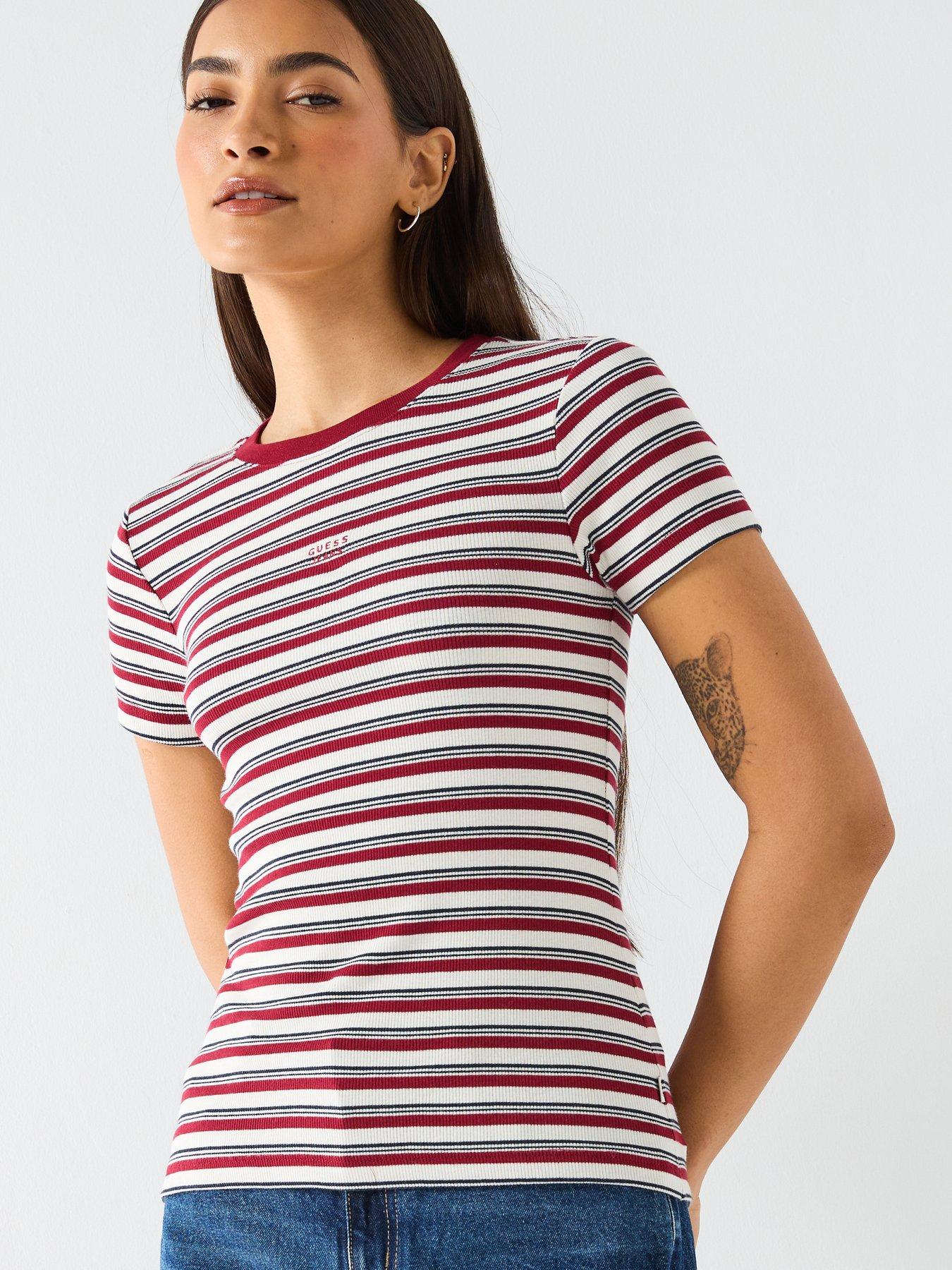 A$AP Rocky x Guess limited edition long sleeve striped shirt | Kaufen