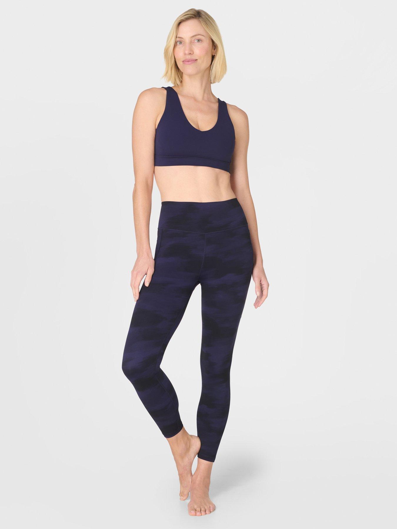 Sweaty Betty Womens Yoga Ultimate Studio 7/8 Tights - Blue
