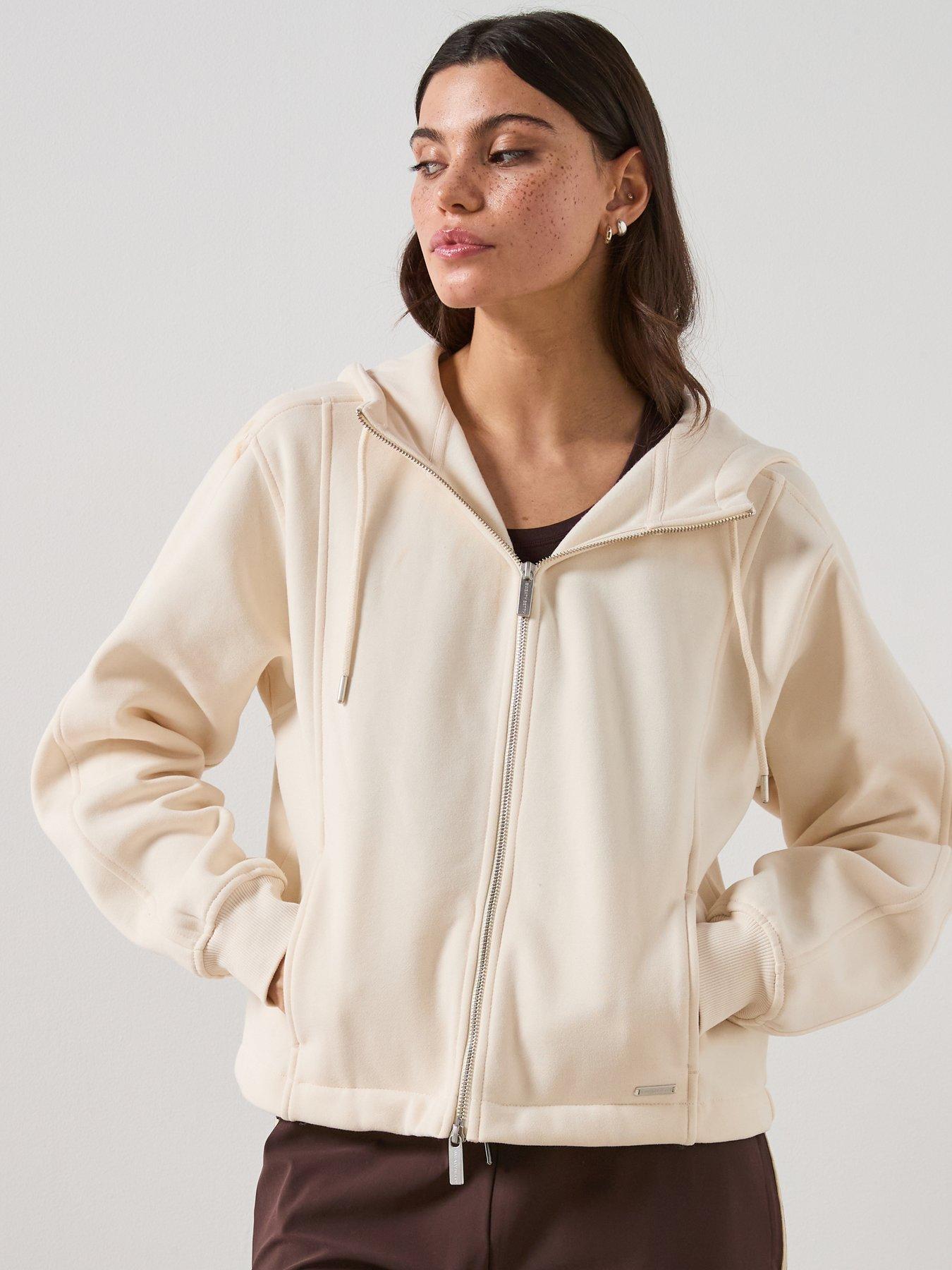 Sweaty Betty Womens Training Premium Brushed Zip Through Jacket
