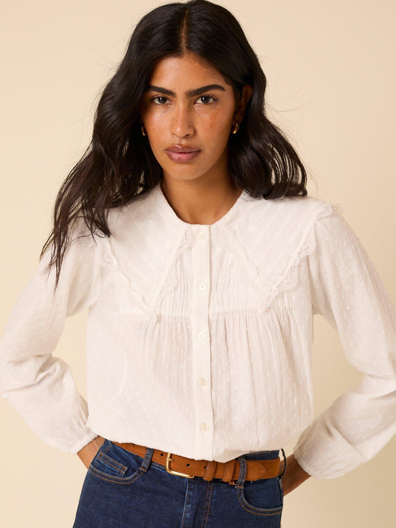 Nobodys Child Augusta Blouse - White