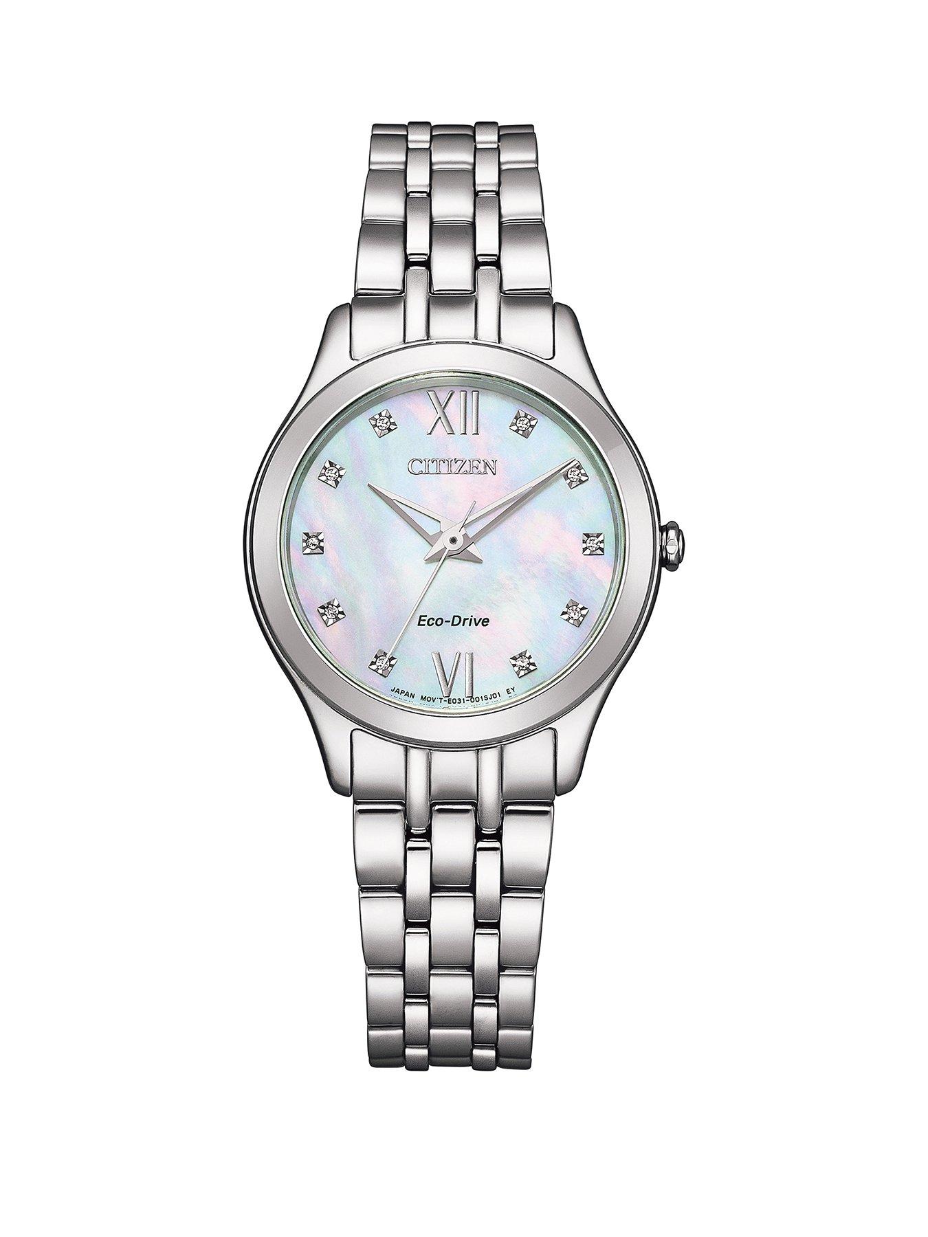Citizen Ladies Eco-Drive Diamond Dial Watch