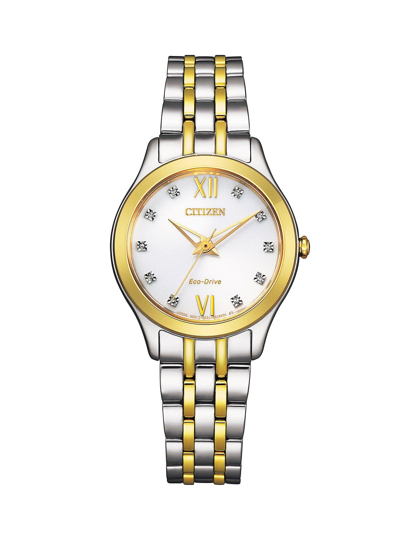 Citizen Ladies Eco-Drive Diamond Dial Watch