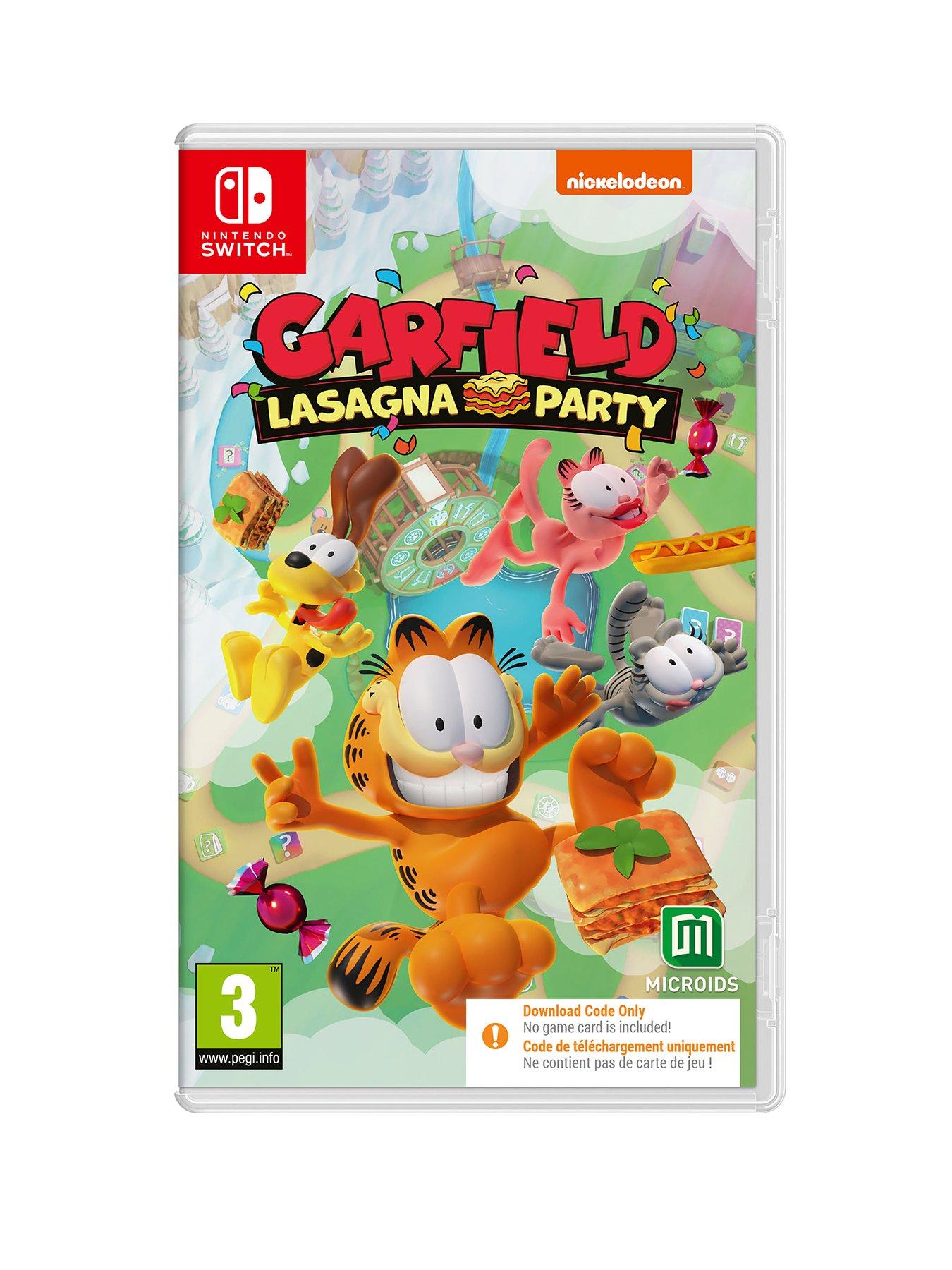 Nintendo Switch Garfield Lasagna Party