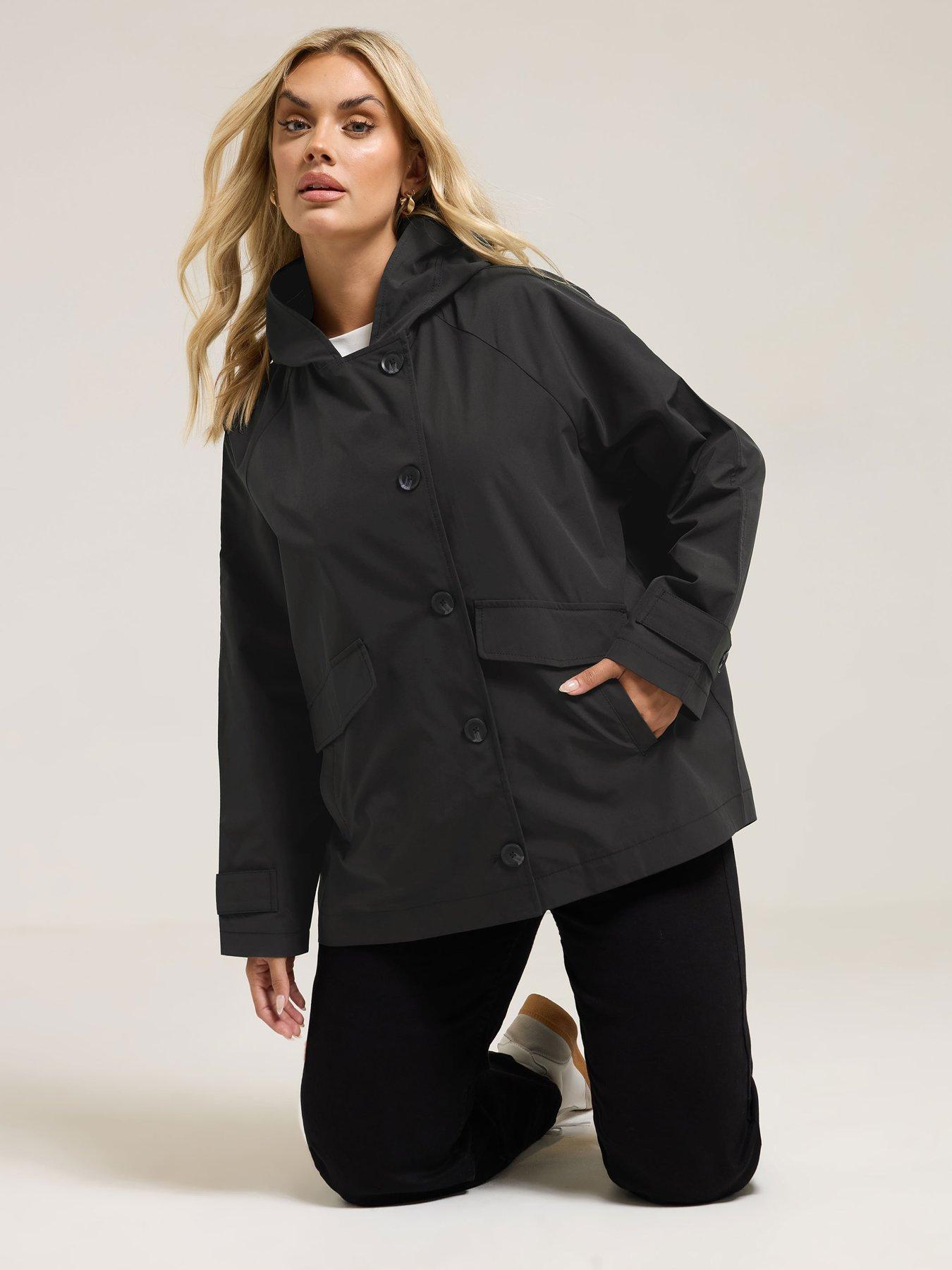 Yours Curve Raglan Jacket - Black | Very