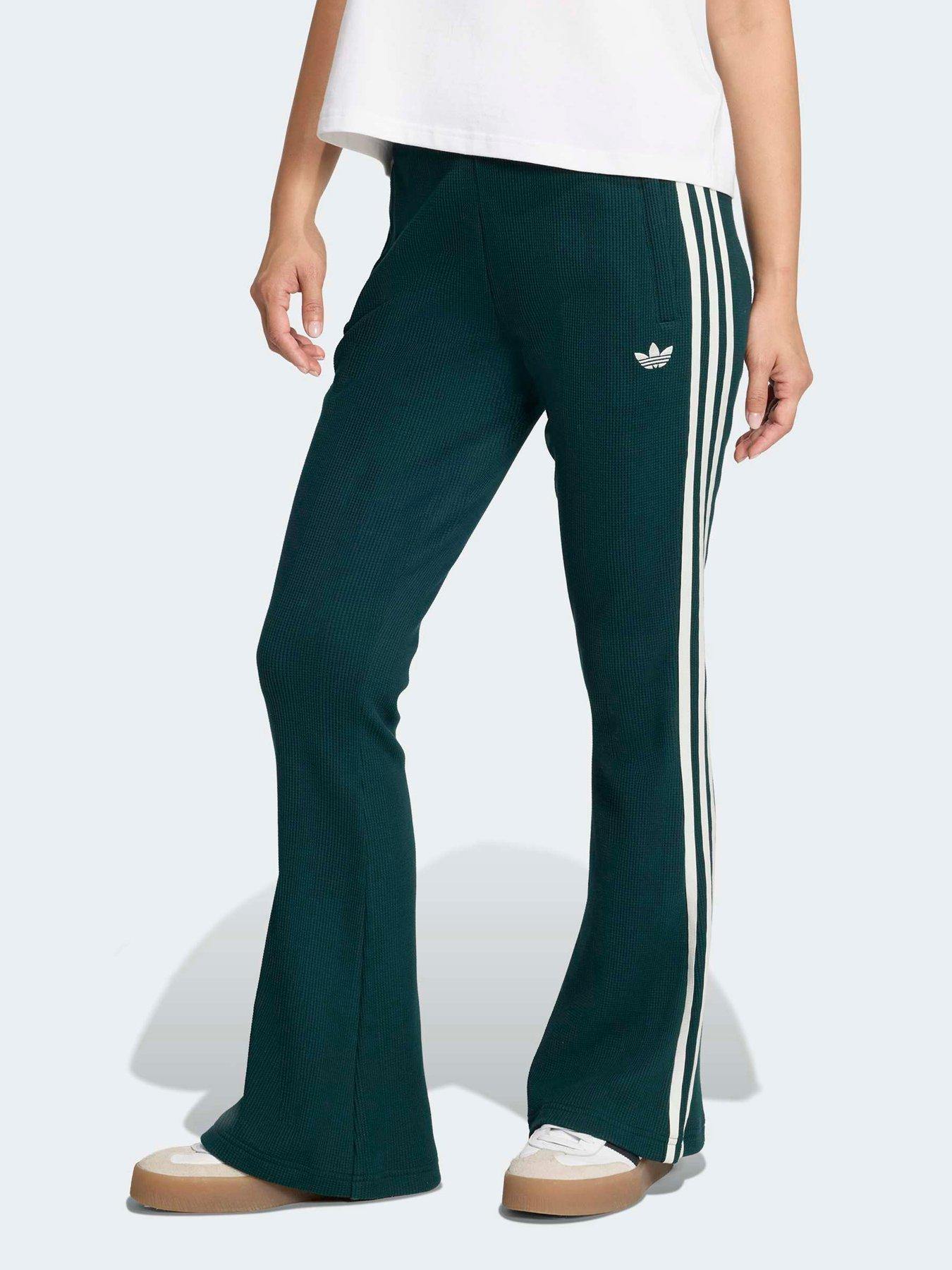 Adidas Originals Womens Waffle Pants - Green