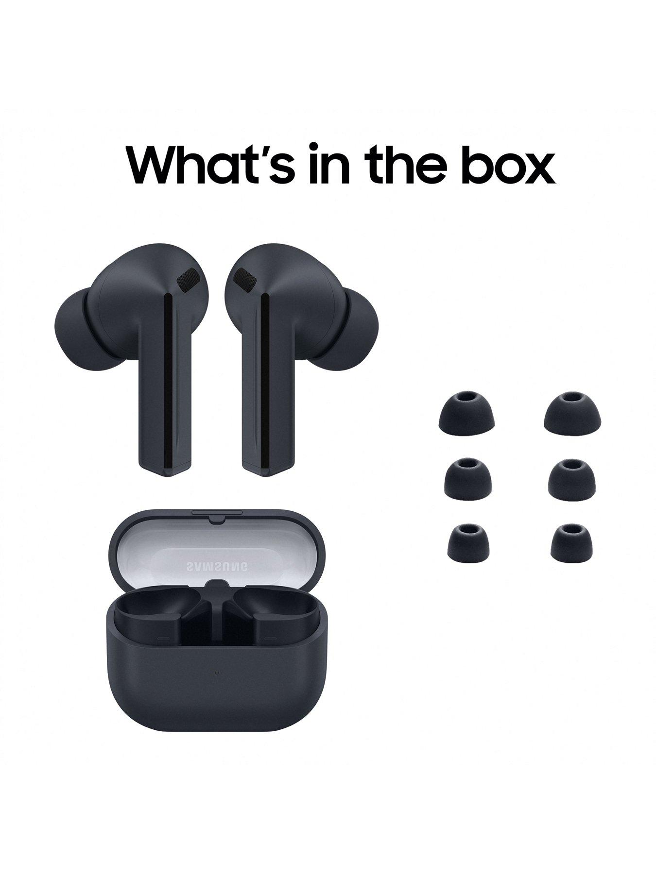 Image 7 of 7 of Samsung Buds 3 FE, Black - Galaxy AI