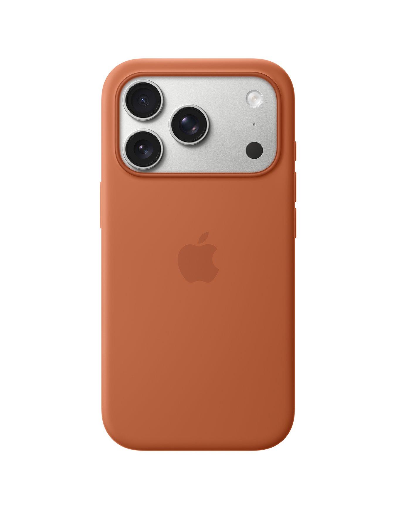 Apple iPhone 17 Pro Silicone Case with MagSafe – Terra Cotta