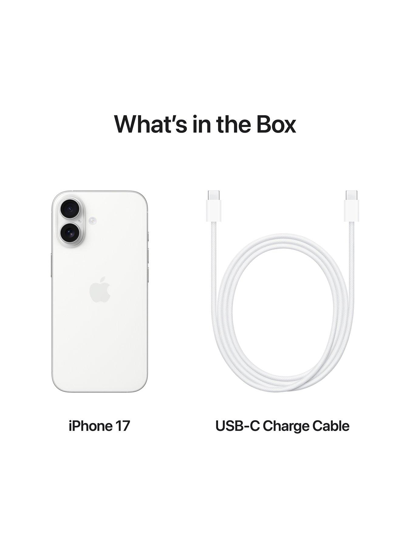 Image 7 of 8 of Apple iPhone 17, 256GB -&nbsp;White
