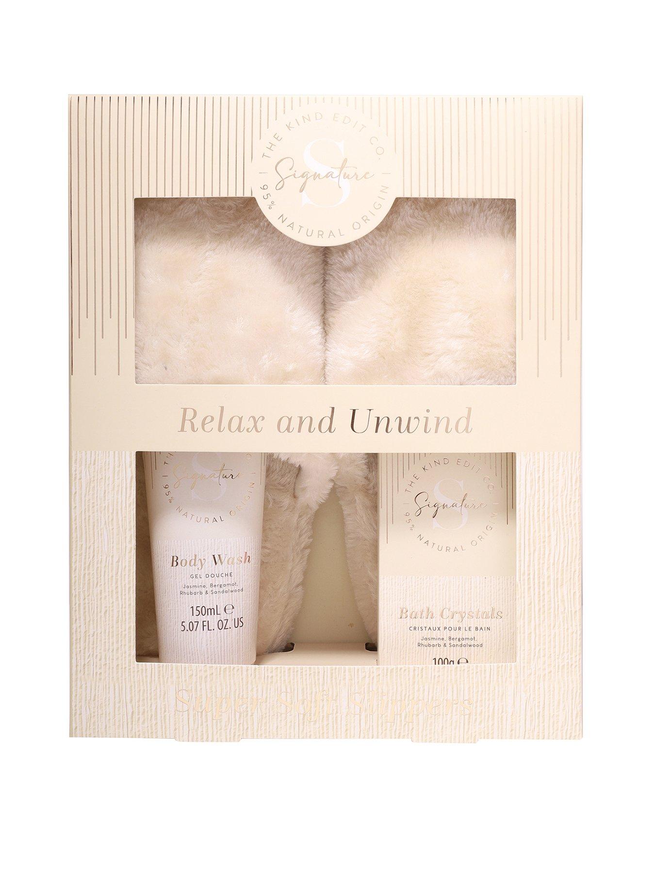The Kind Edit Co. Slipper Set Relax and Unwind