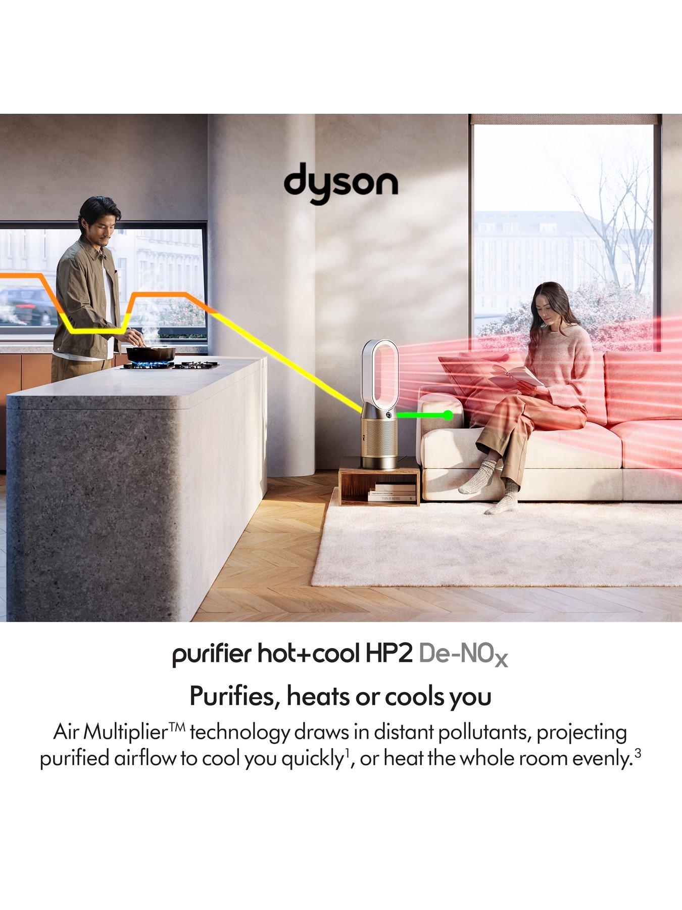 Dyson Purifier Hot+Cool HP2 De-Nox purifying fan heater | Very