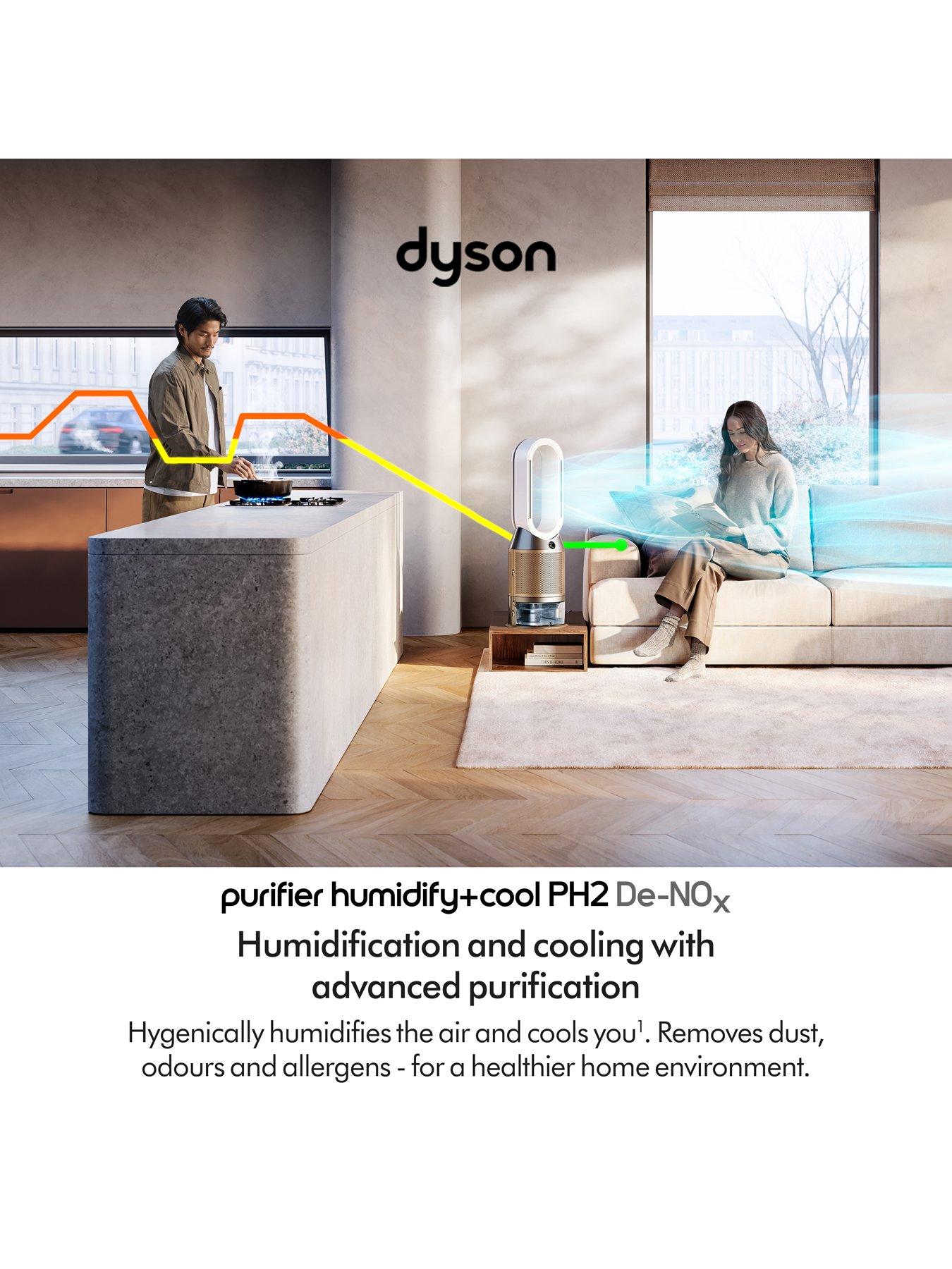 Dyson Purifier Humidify+Cool PH2 De-NOx Purifying Humidifying