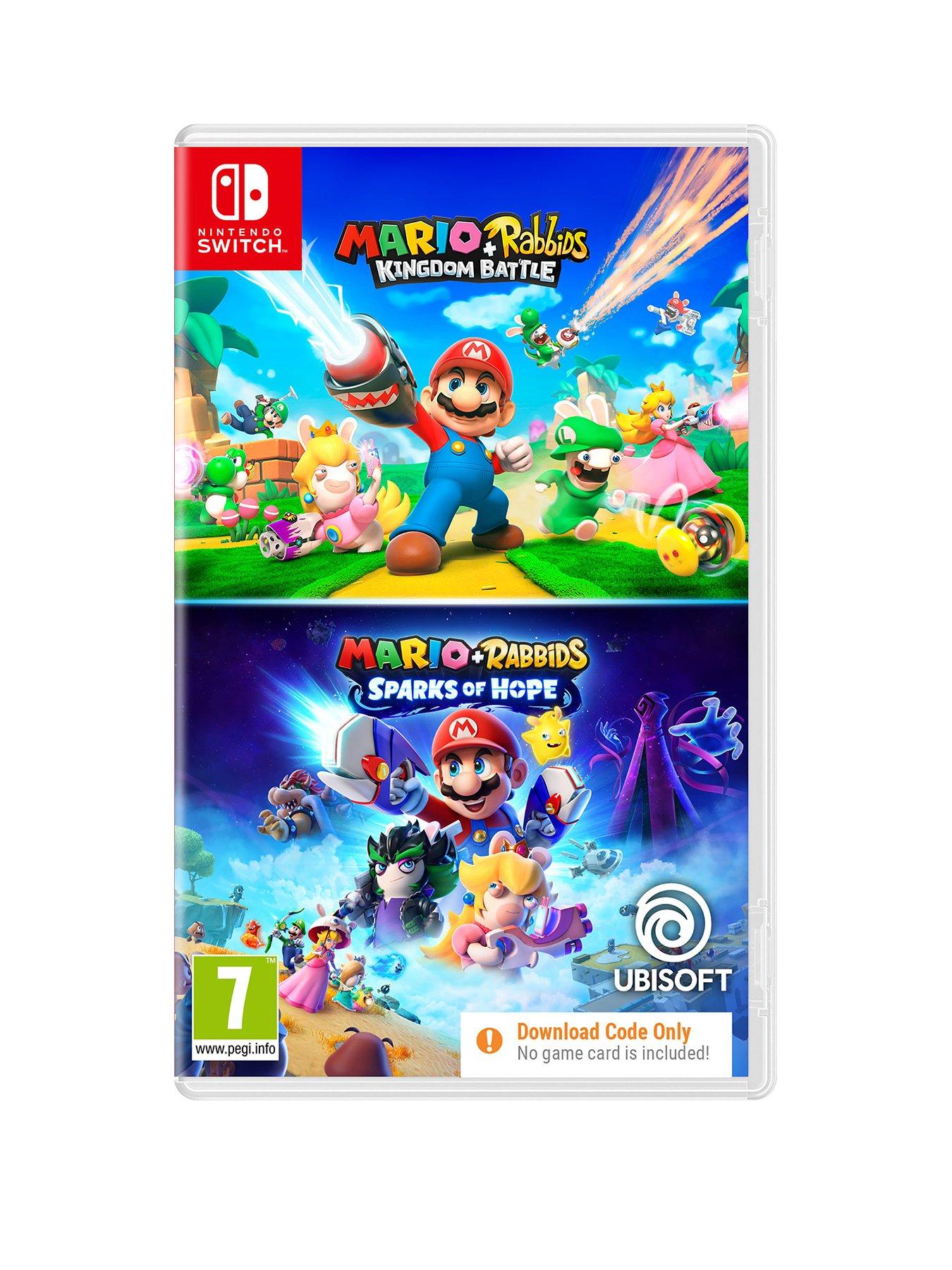 undefined Mario + Rabbids: Kingdom Battle  &  Sparks of Hope Double Pack (Code in Box)