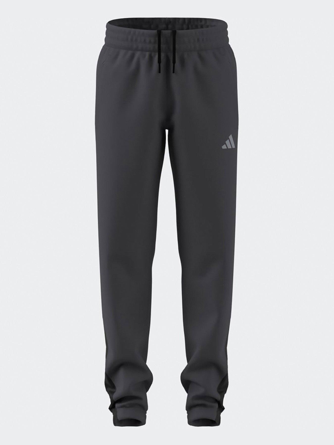 adidas Originals Junior Boys Climawarm Tracksuit Pants - Grey
