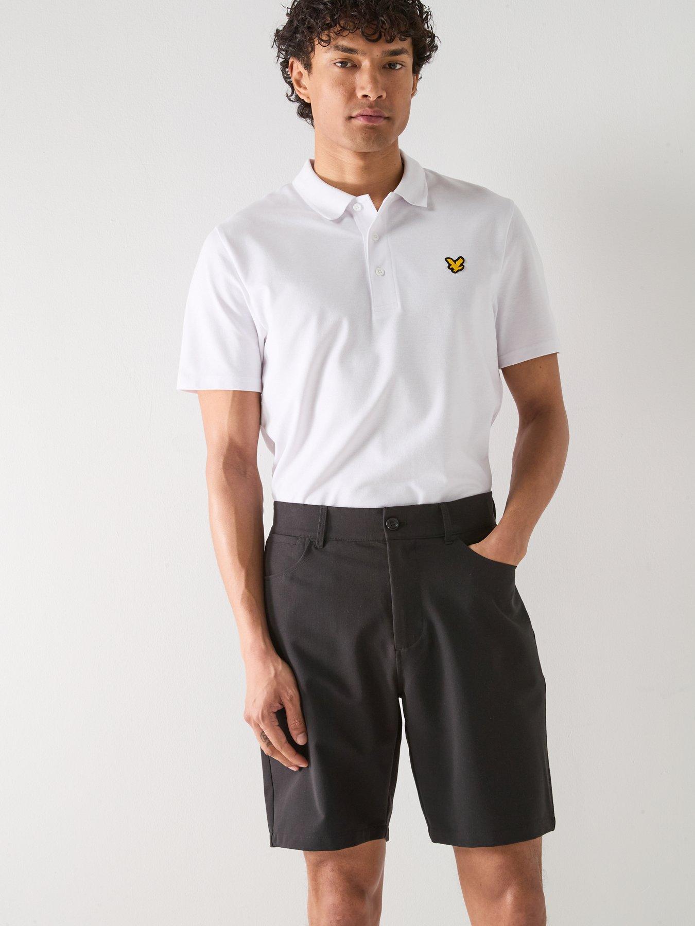 Image 4 of 6 of Lyle & Scott Golf Mens 5 Pocket Shorts - Black