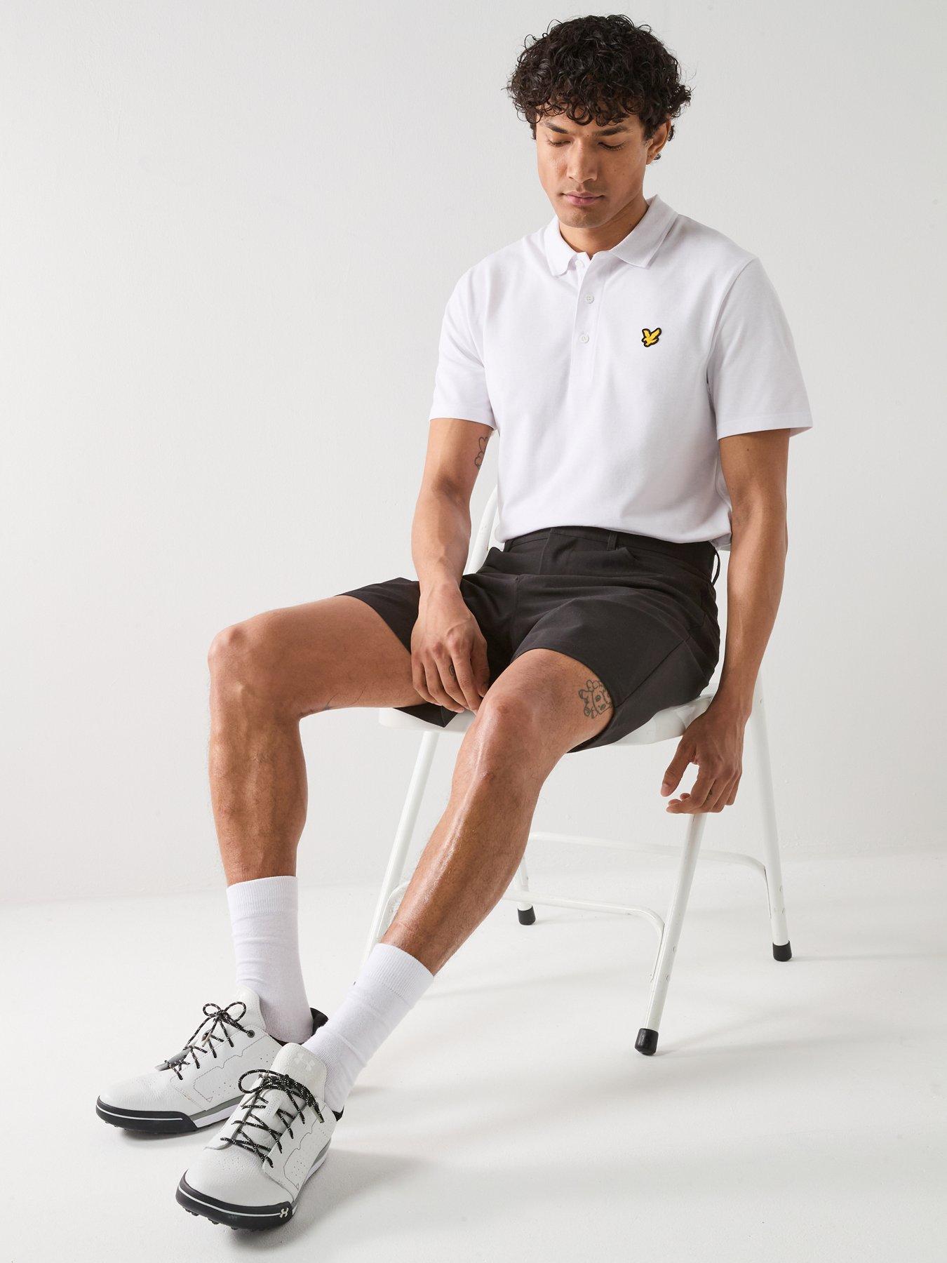Image 6 of 6 of Lyle & Scott Golf Mens 5 Pocket Shorts - Black