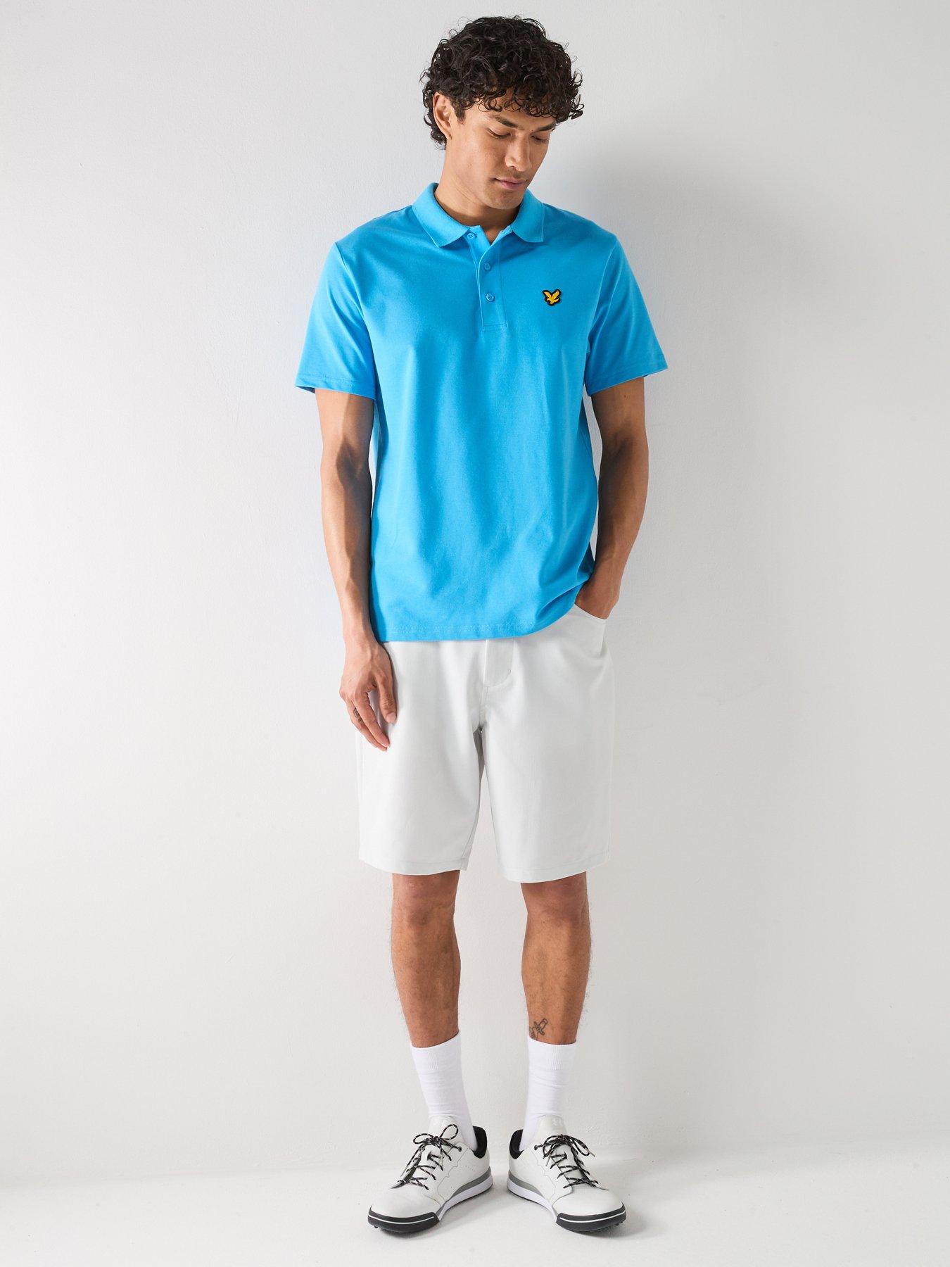 Image 3 of 6 of Lyle & Scott Golf Mens 5 Pocket Shorts - Beige