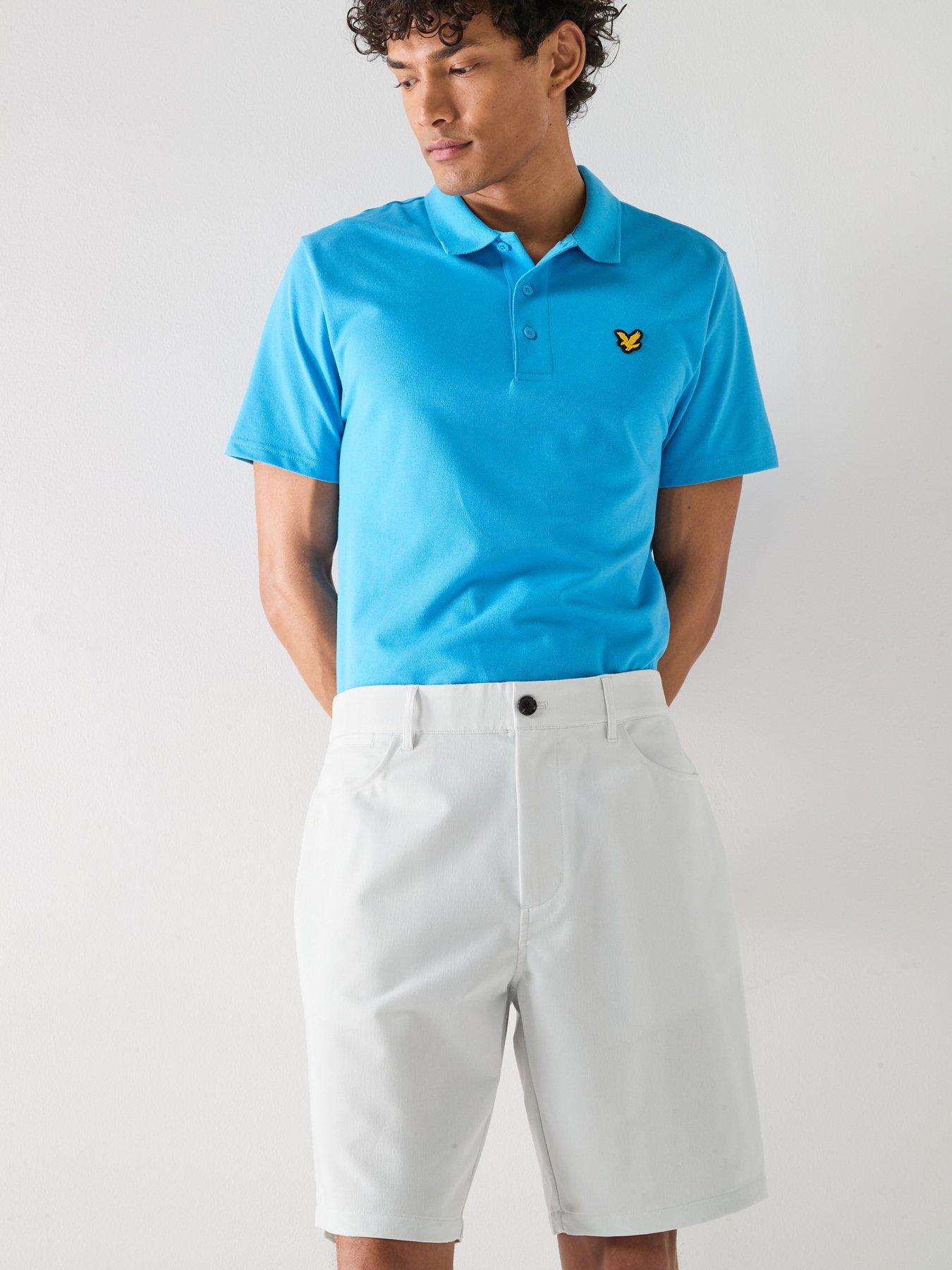 Image 6 of 6 of Lyle & Scott Golf Mens 5 Pocket Shorts - Beige