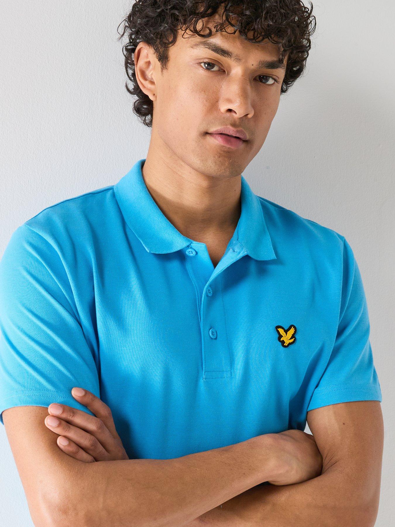 Image 4 of 6 of Lyle & Scott Golf Mens Core Polo - Blue