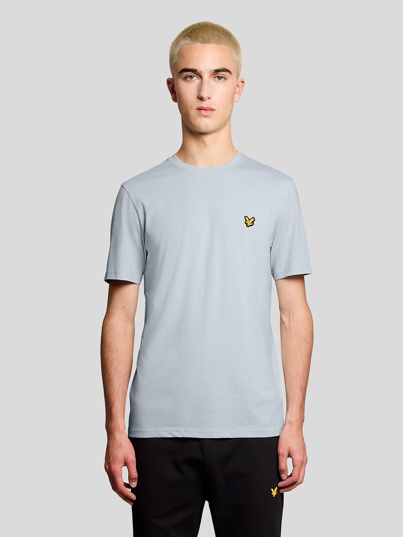 Image 1 of 6 of Lyle & Scott Sport Mens Sports Short Sleeve T-Shirt - Blue