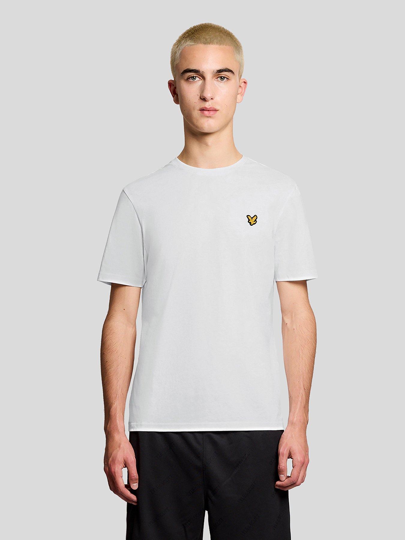 Lyle & Scott Sport: Mens Sports Short Sleeve T-Shirt - White