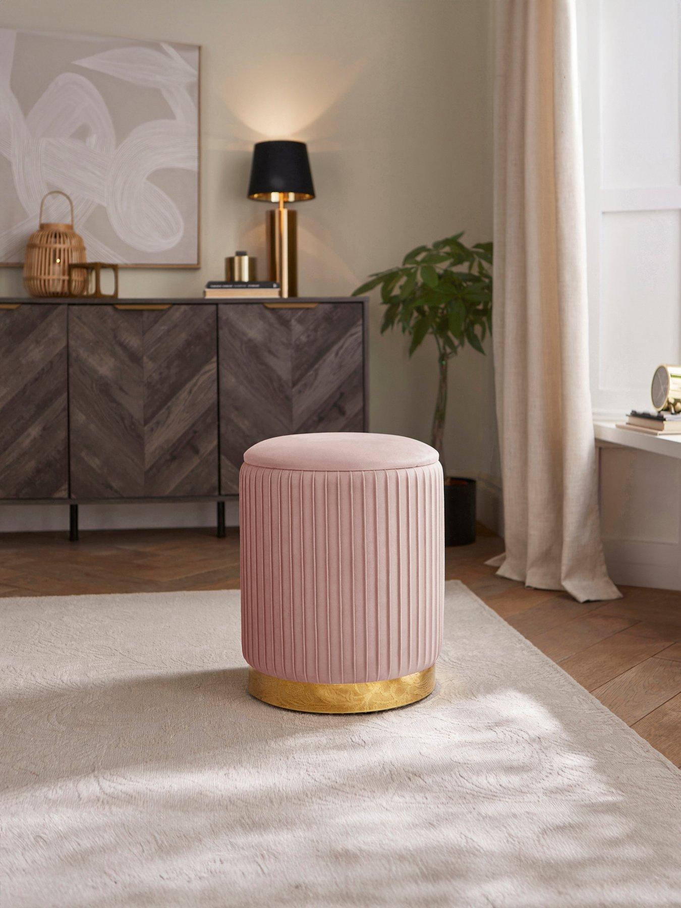 GFW: Esme Pleated Storage Stool