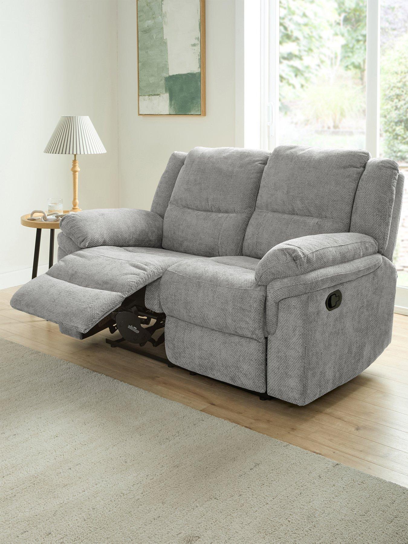 The Very Collection Albion 2 Seater Fabric Manual Recliner Sofa - FSC® Certified