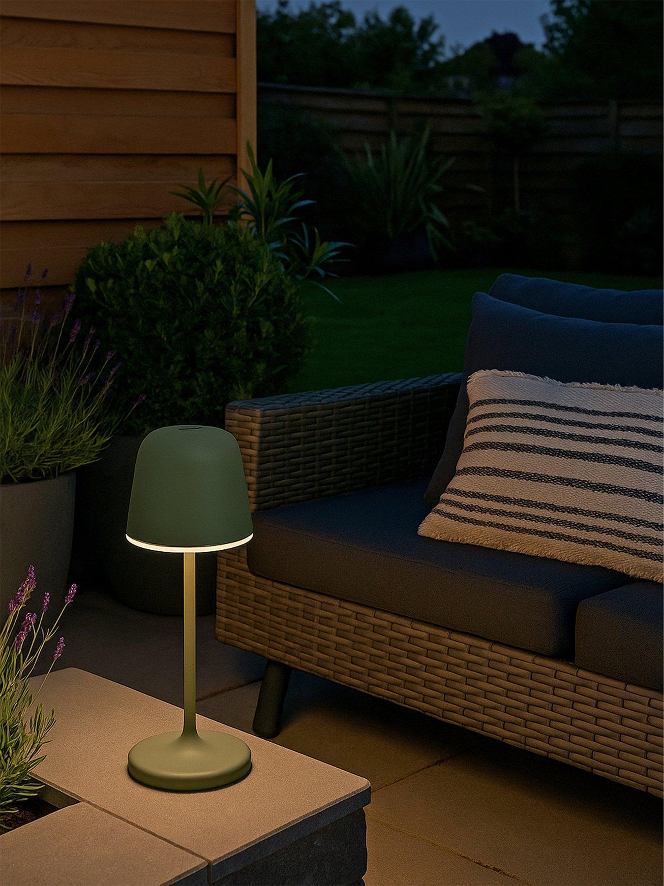 Eglo Mannera - S Portable LED Table Light Green | Very